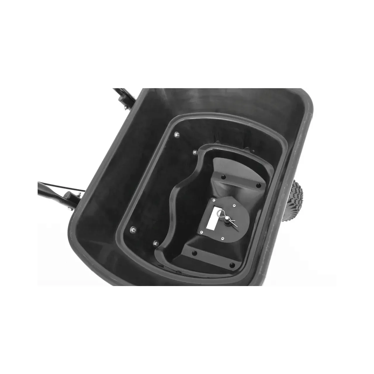 Dispozitiv de imprastitat HECHT 229, pentru seminte sare sau ingrasamant, capacitate cuva 29 litri, latime raspandire 3 m 7