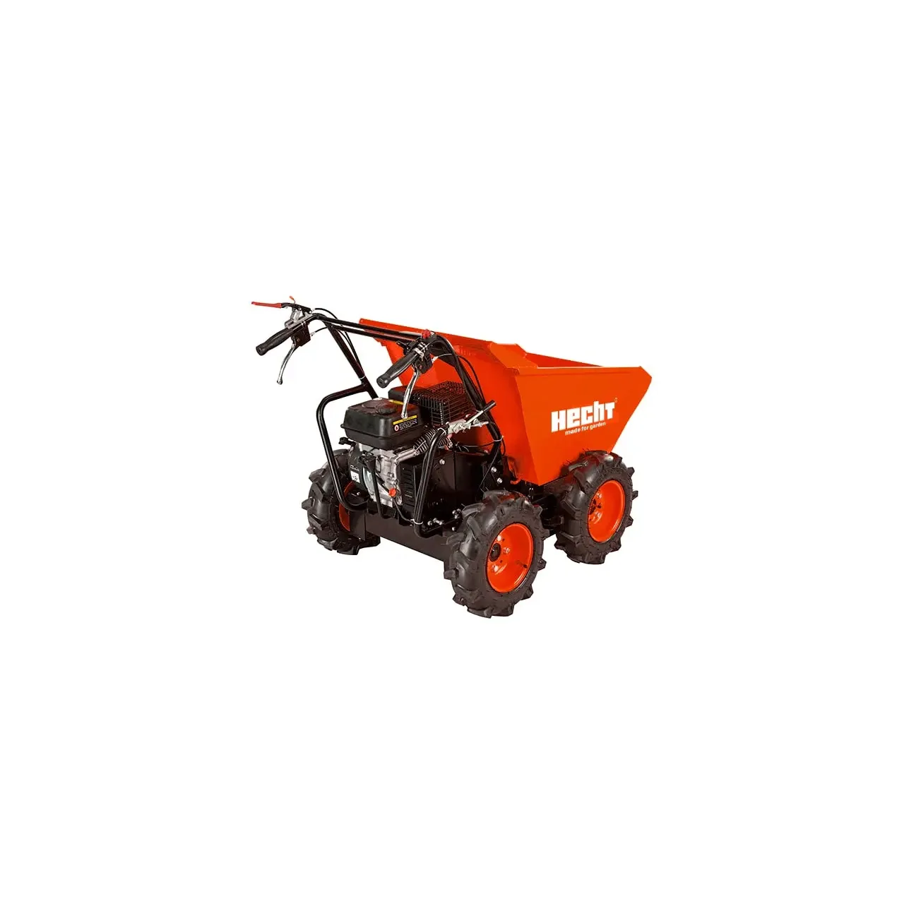 Transportor cu roti HECHT 2636, motor pe benzina, putere 6.5 CP, capacitate cilindrica 196 CC, capacitate incarcare 300 kg 1
