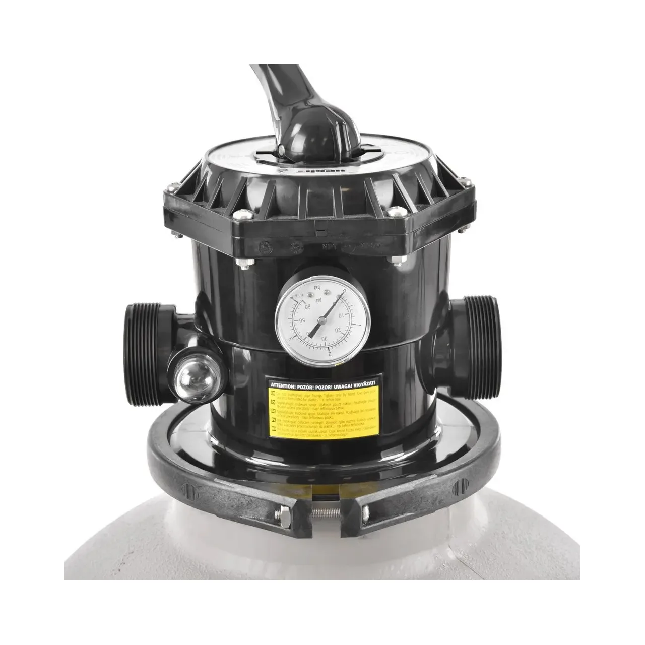Dispozitiv pentru filtrarea nisipului HECHT 302016, putere 550 W, debit apa 7.9 mc/h 2