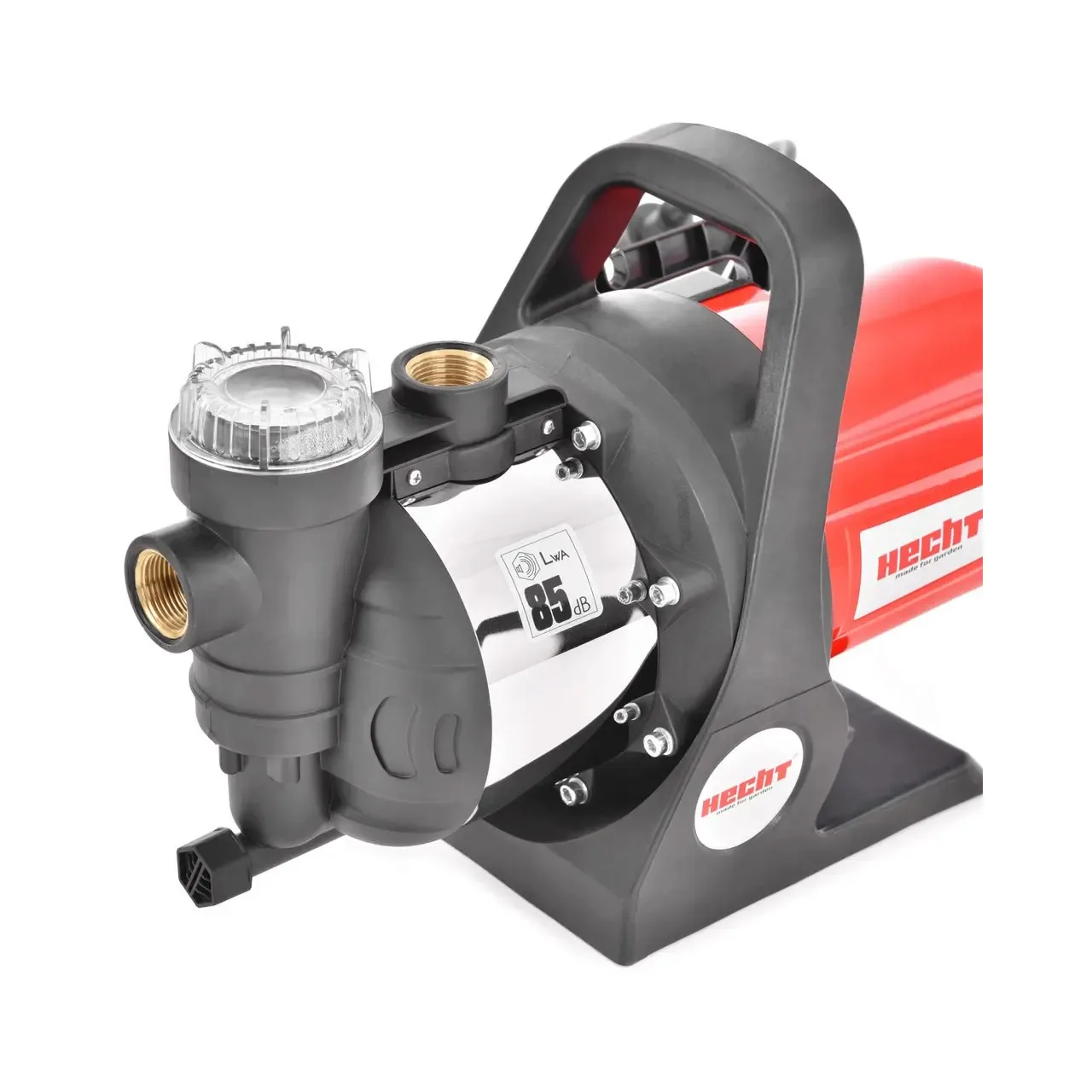 Pompa de suprafata HECHT 3131, putere 1100 W, presiune 4.5 Bar, inaltime maxima refulare 45 m, debit maxim 4600 l/h 3