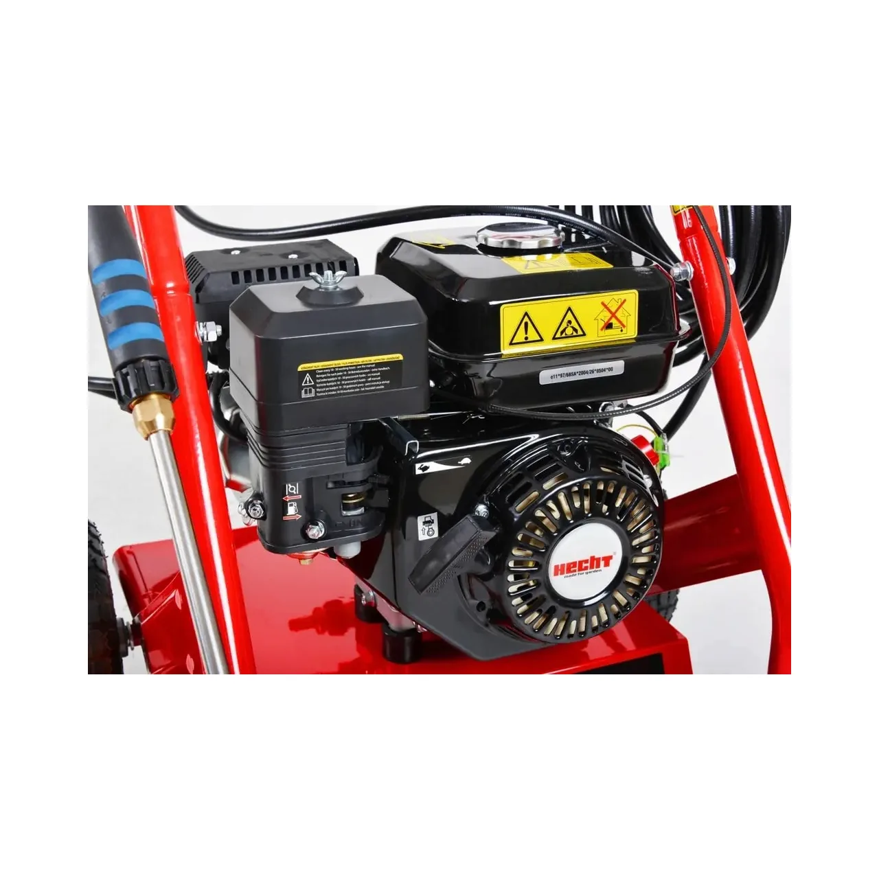 Masina de spalat sub presiune HECHT 3230, motor pe benzina, capacitate cilindrica 196 cmc, putere 5.5 CP, presiune 207 Bar, debit apa 681 l/h 3