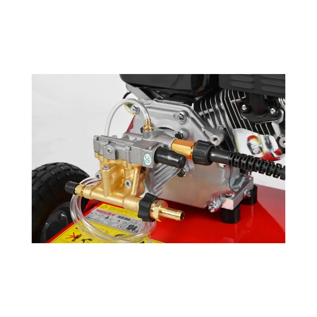 Masina de spalat sub presiune HECHT 3230, motor pe benzina, capacitate cilindrica 196 cmc, putere 5.5 CP, presiune 207 Bar, debit apa 681 l/h 4
