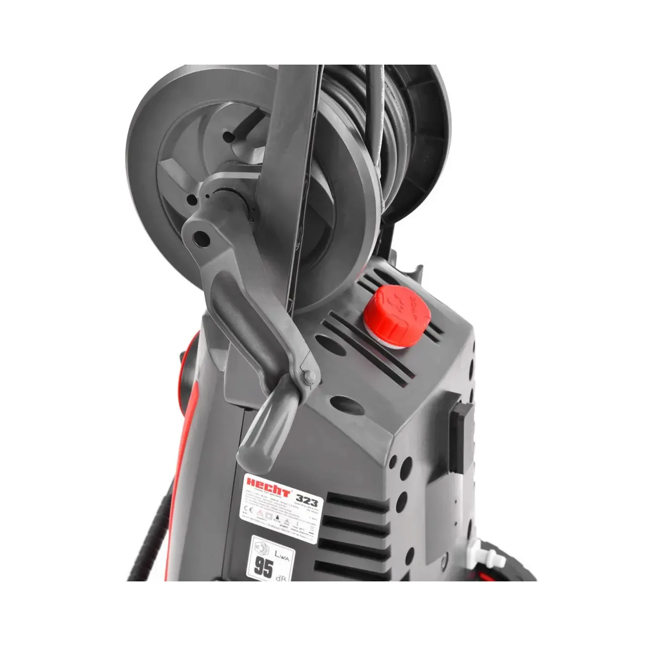 Aparat de spalat cu presiune HECHT 323, motor electric, putere 2200 W, presiune maxima 165 Bar, debit de apa 480 l/h 3