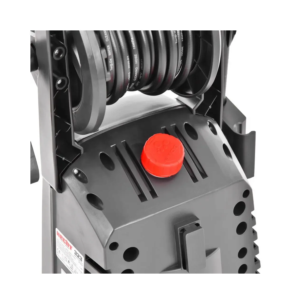 Aparat de spalat cu presiune HECHT 323, motor electric, putere 2200 W, presiune maxima 165 Bar, debit de apa 480 l/h 4