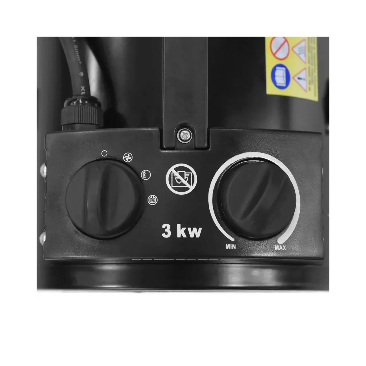 Aeroterma termosuflanta Hecht 3329 putere 3000 w termostat volum incalzit 60 mc 1