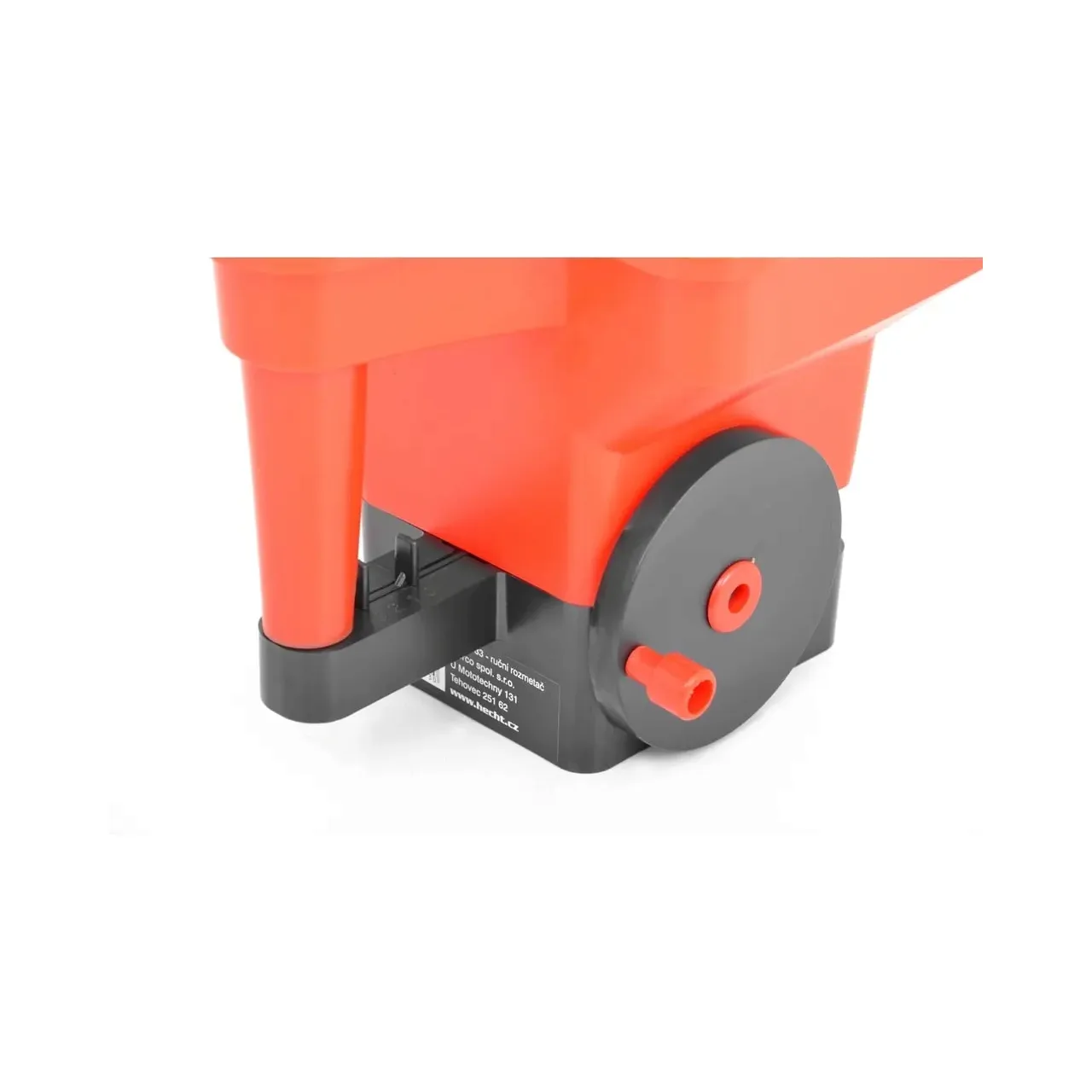Distribuitor Hecht 33 pentru seminte, sare sau ingrasamant, capacitate 3 l, latime distribuire 2 m 2