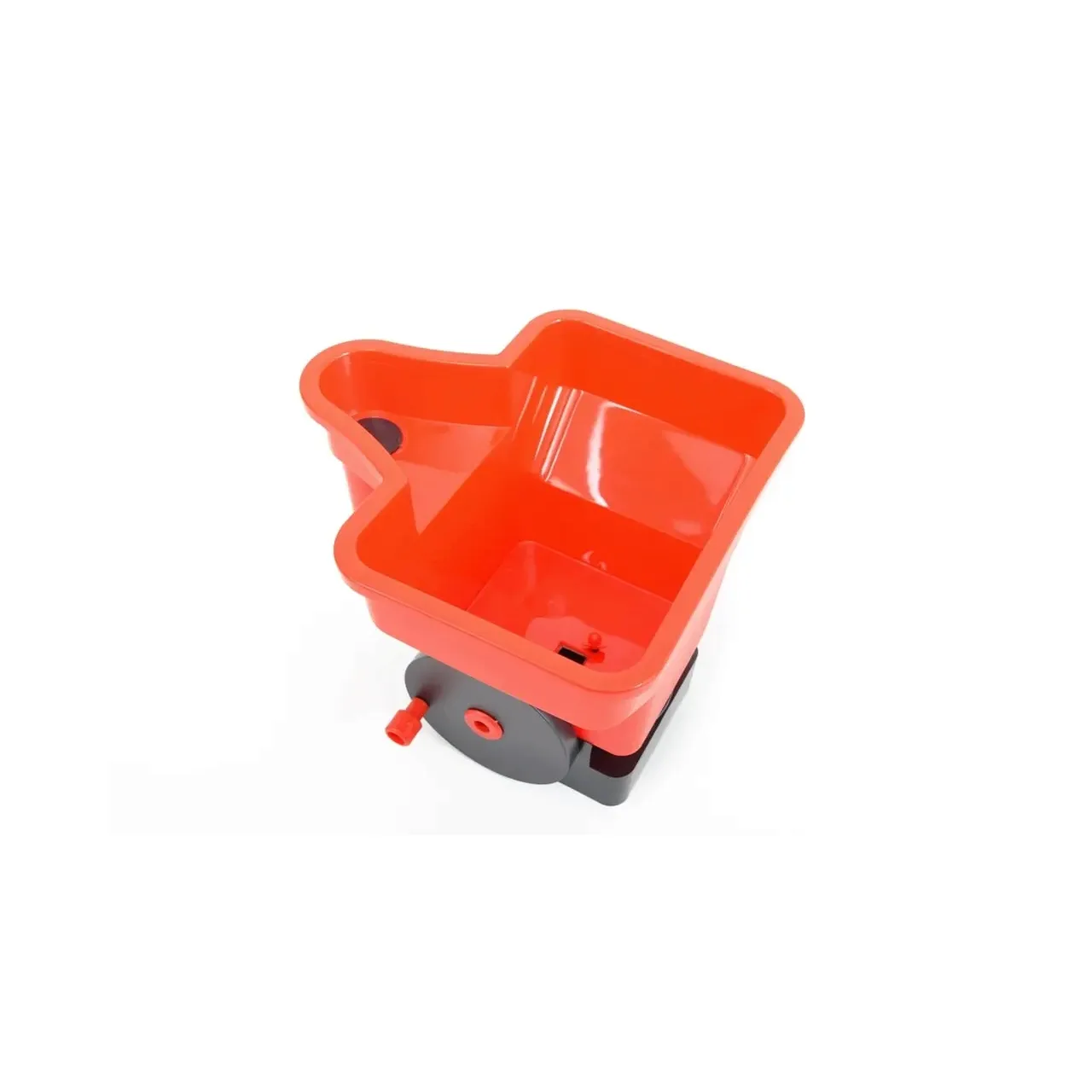 Distribuitor Hecht 33 pentru seminte, sare sau ingrasamant, capacitate 3 l, latime distribuire 2 m 4
