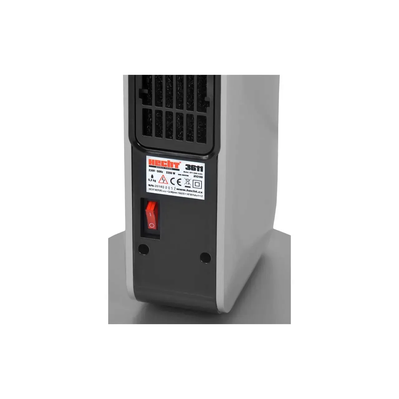 Aeroterma termosuflanta electrica Hecht 3611 cu display led si telecomanda putere 2200 w 6