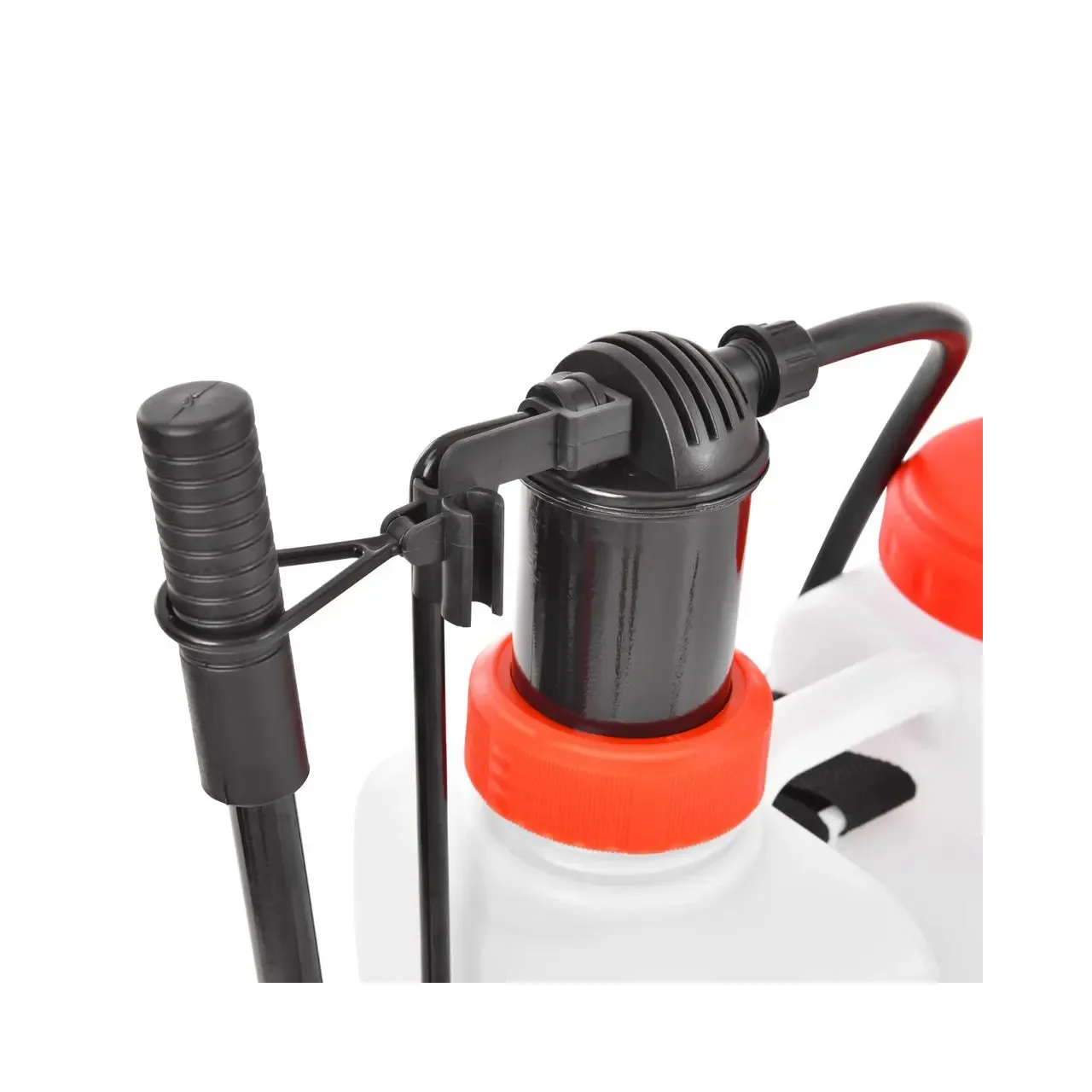 Pulverizator manual cu piston HECHT 4122, volum rezervor 12 litri, presiune 4 bar, jet ajustabil 7