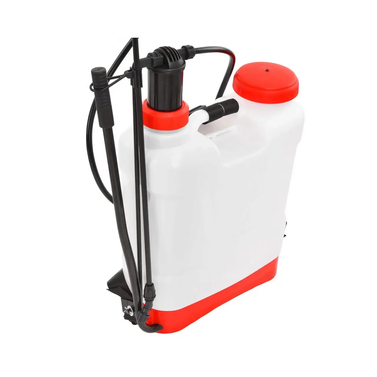 Pulverizator manual cu piston HECHT 4166, volum rezervor 16 litri, presiune 4 bar, jet ajustabil 1