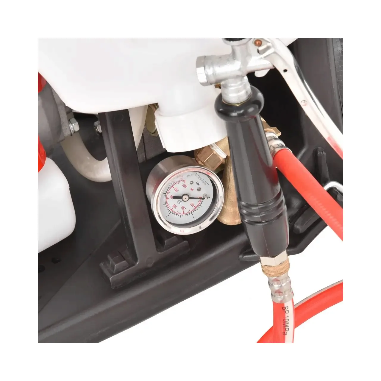 Atomizor HECHT 433, motor benzina, 4 timpi, 0.75 CP, 25.4 CC, capacitate rezervor solutie 15 L, presiune maxima 25 bar 2