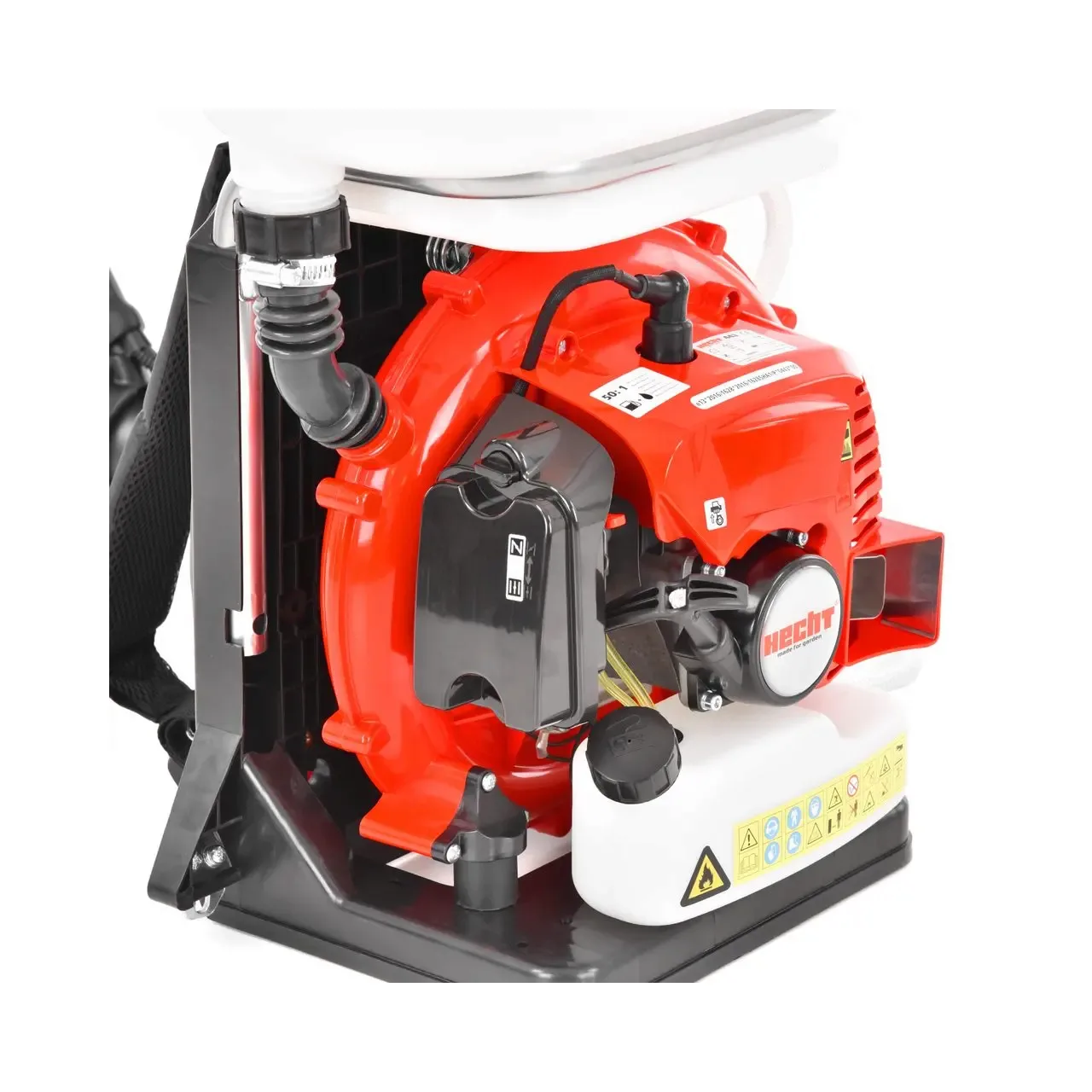 Atomizor pe benzina HECHT 443, putere motor 2 CP, volum rezervor 14 litri, raza de actiune 12 m 5