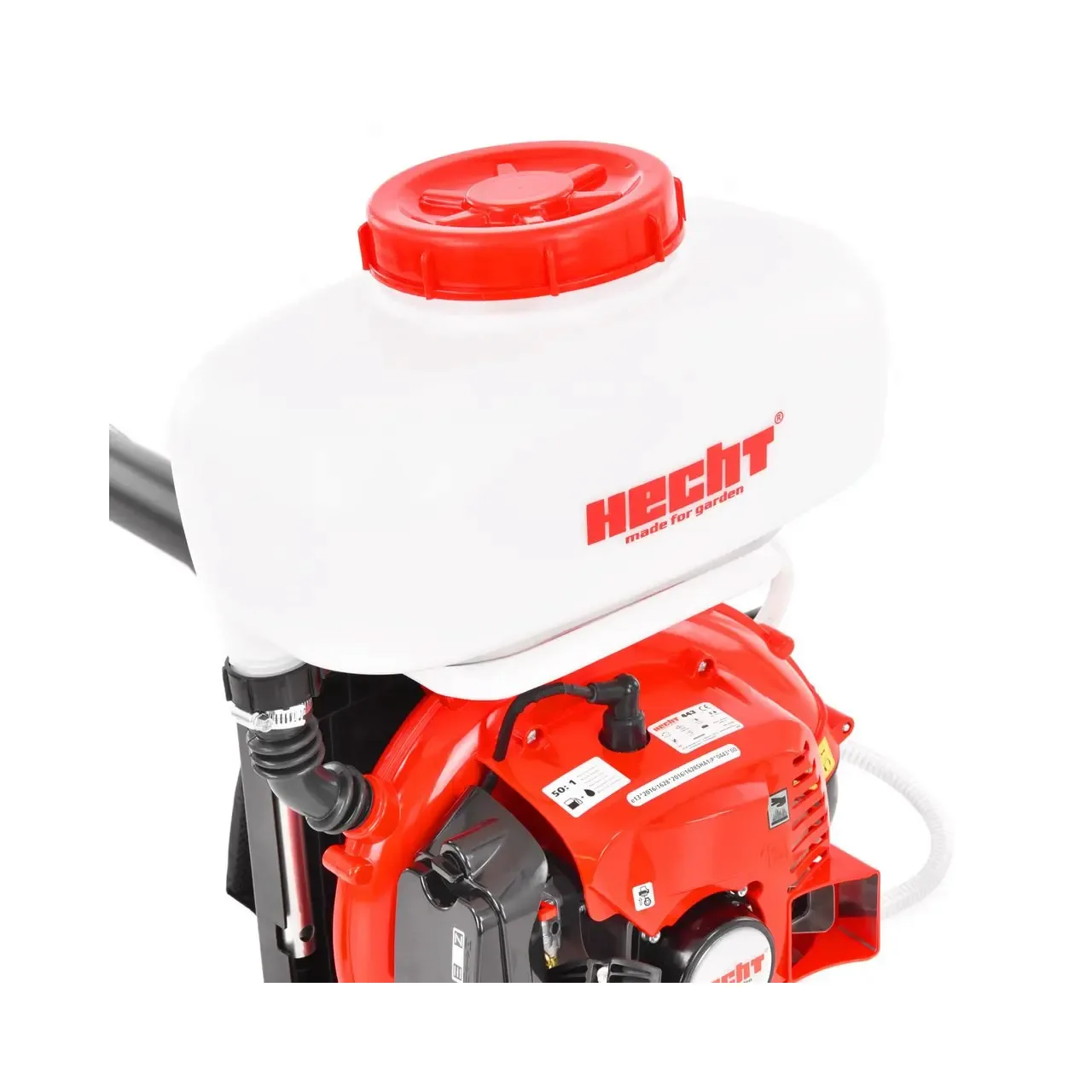 Atomizor pe benzina HECHT 443, putere motor 2 CP, volum rezervor 14 litri, raza de actiune 12 m 6