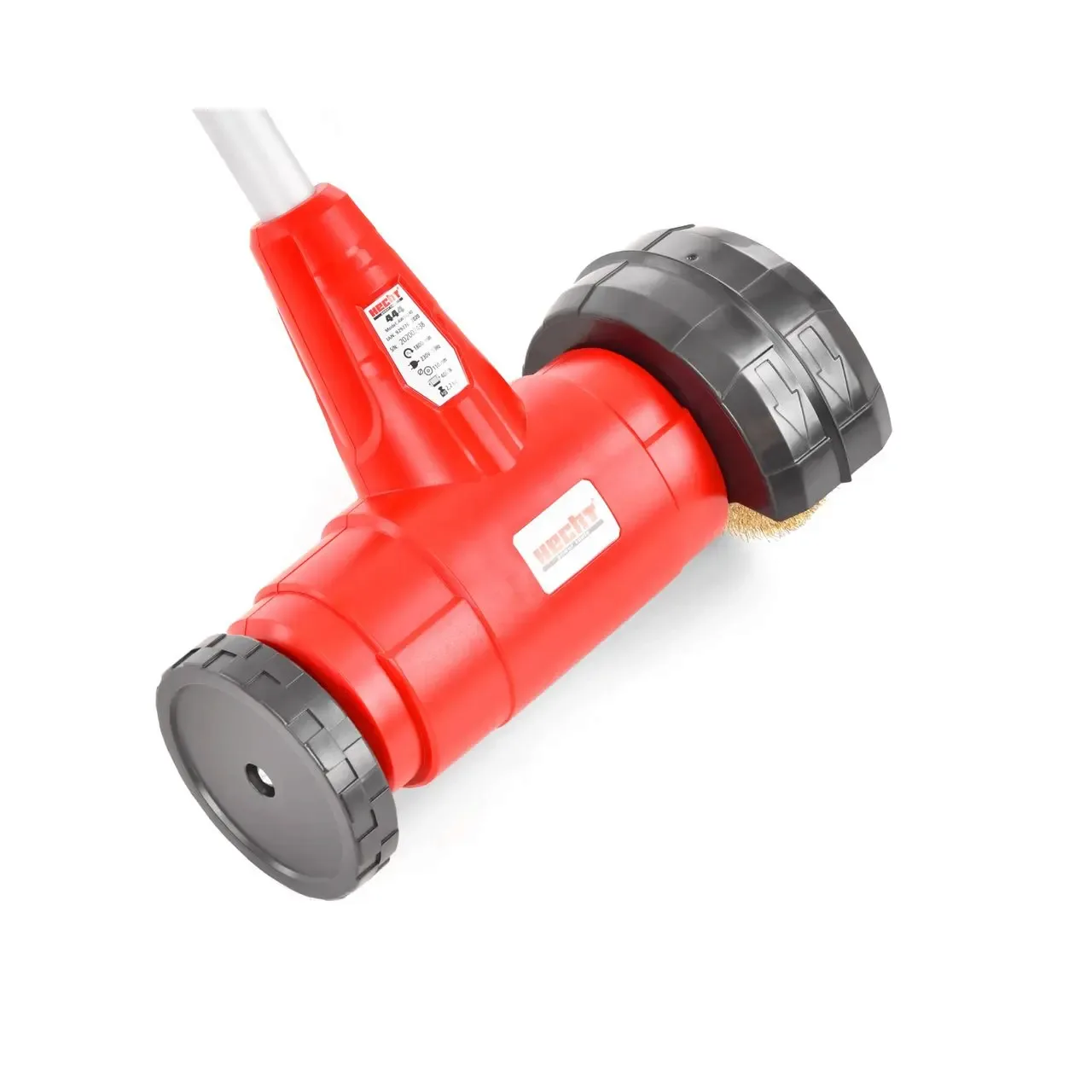 Masina de curatat pavajul HECHT 444, putere 400 W, latime de lucru 11 cm, echipat cu o perie din sarma si una din plastic 1