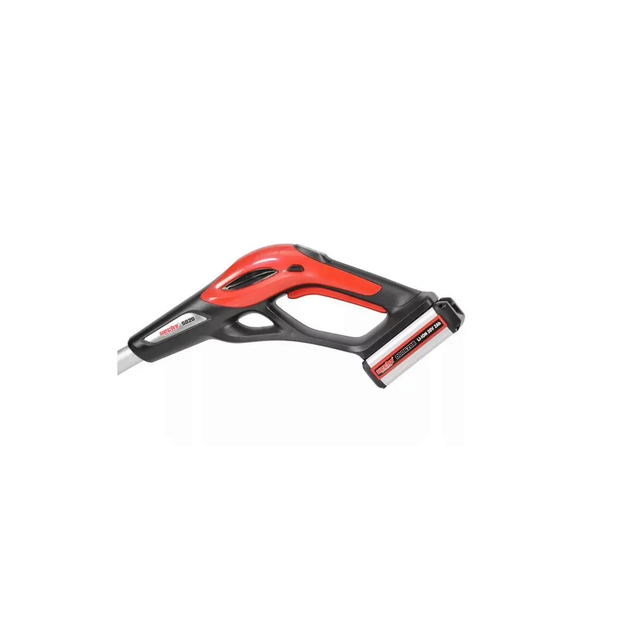 Trimmer electric pentru gazon HECHT 5020, latime de lucru 25 cm, acumulator Li-Ion 20 V, 2 Ah, fara acumulator si incarcator 1
