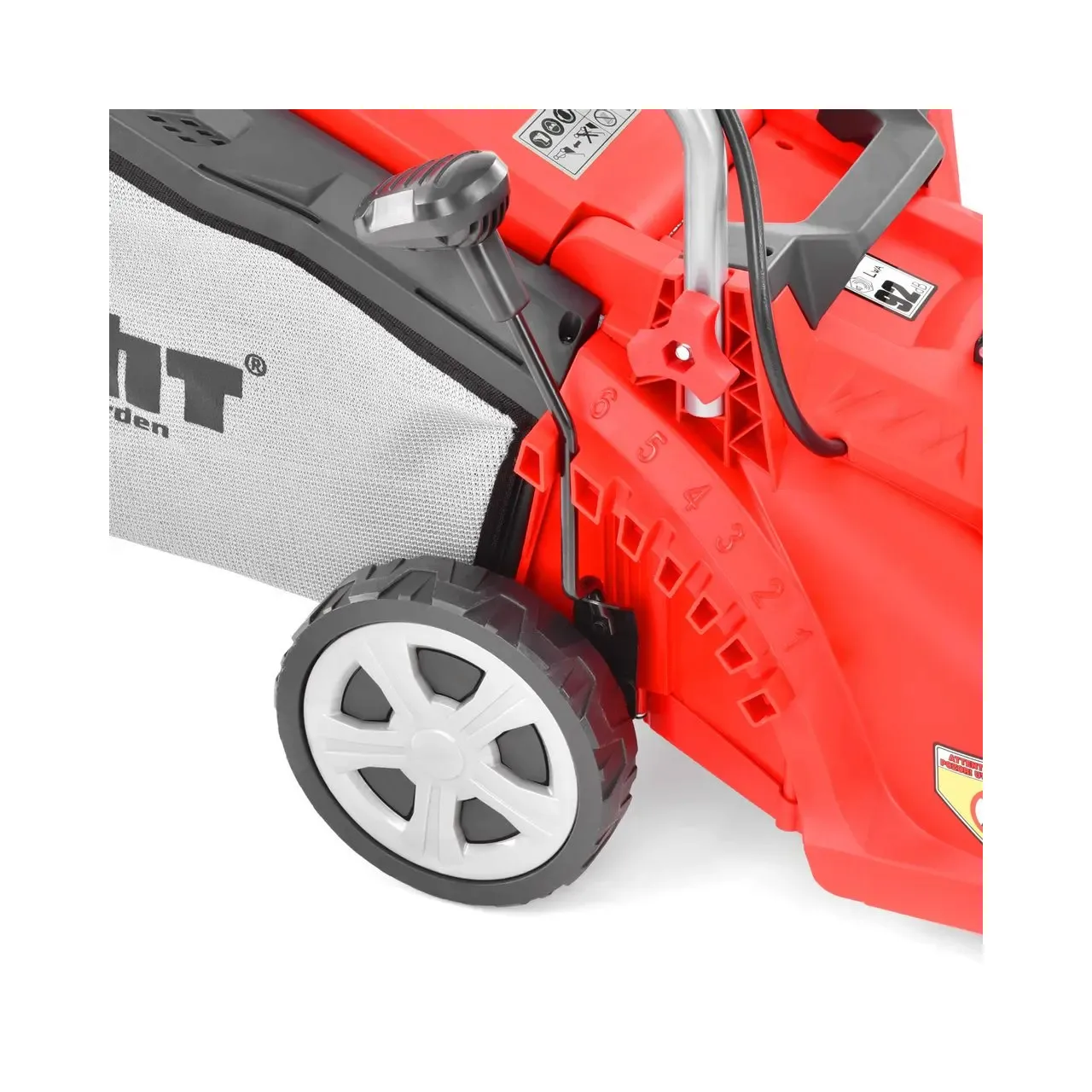 Masina de tuns iarba pe acumulatori HECHT 5034, latime de taiere 34 cm, cos colector 35 litri, 40V, fara acumulator si incarcator 2