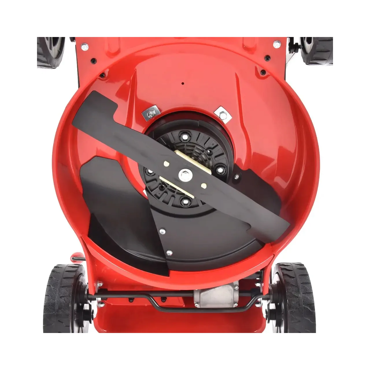 Masina de tuns iarba pe acumulatori HECHT 5041S, latime de taiere 41 cm, cos colector 50 litri, 40V, fara acumulator si incarcator 1