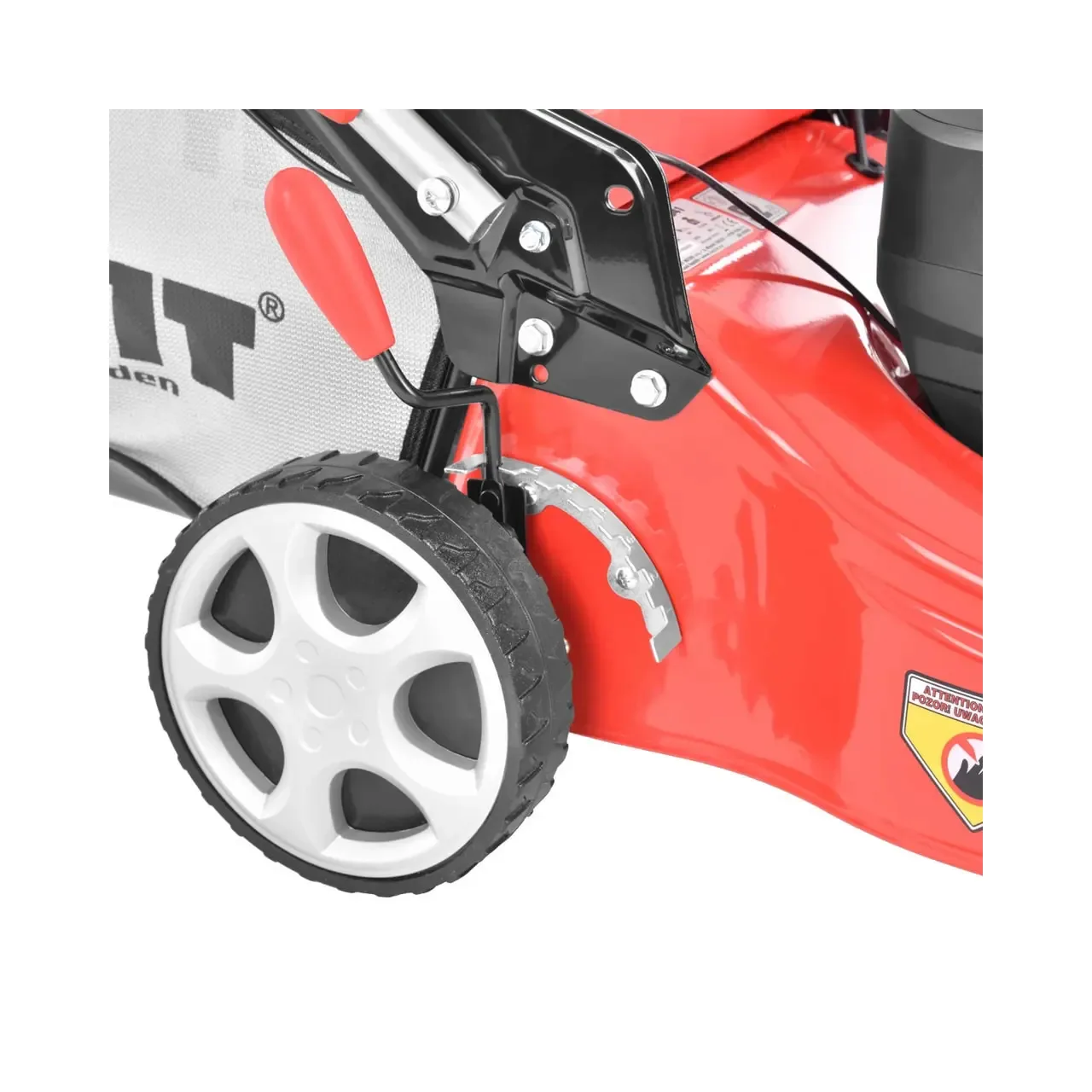 Masina de tuns iarba pe acumulatori HECHT 5041S, latime de taiere 41 cm, cos colector 50 litri, 40V, fara acumulator si incarcator 5