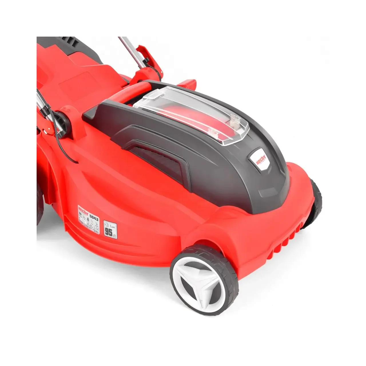Masina de tuns iarba pe acumulatori HECHT 5043, latime de taiere 43 cm, cos colector 50 litri, 40V, fara acumulator si incarcator 1