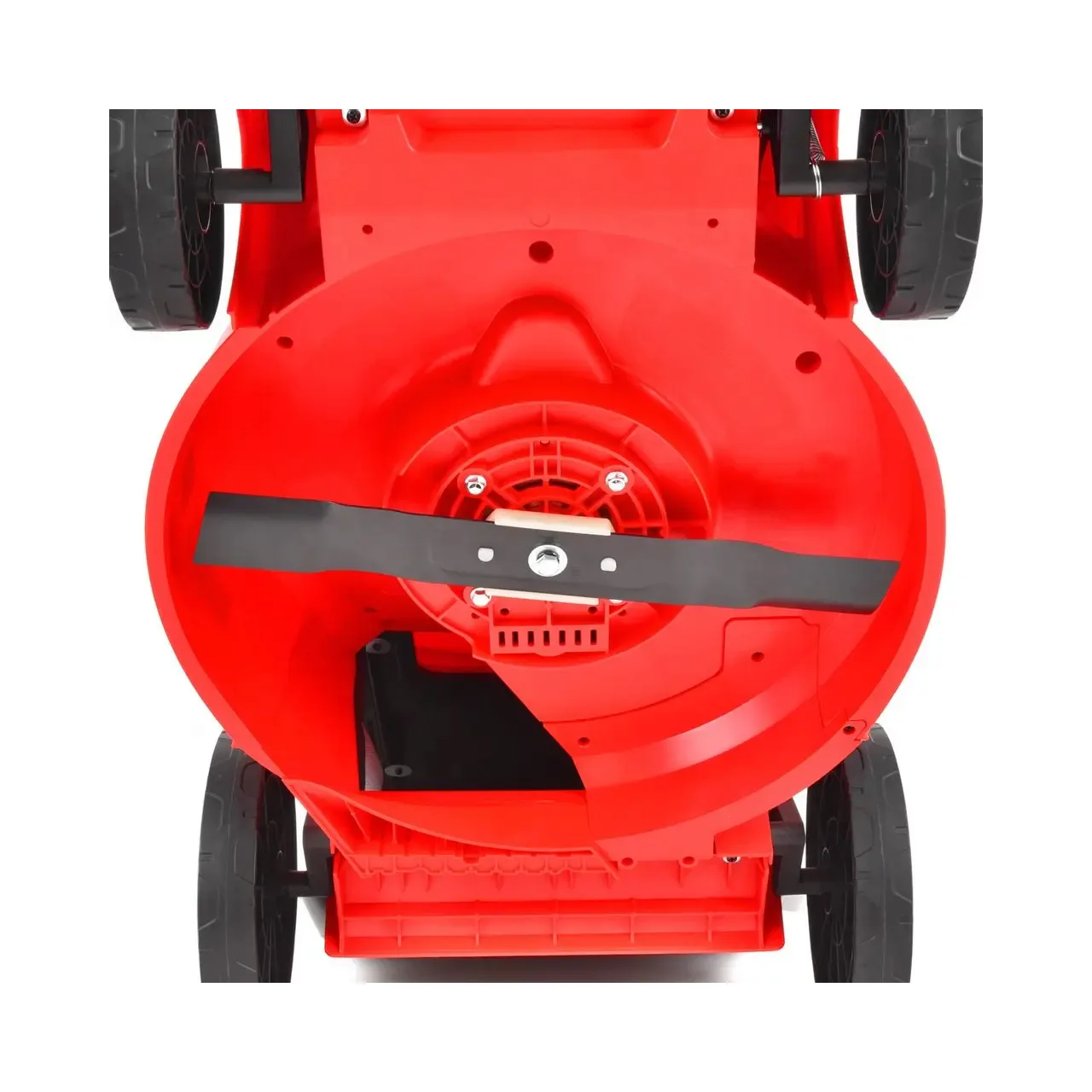 Masina de tuns iarba pe acumulatori HECHT 5043, latime de taiere 43 cm, cos colector 50 litri, 40V, fara acumulator si incarcator 6