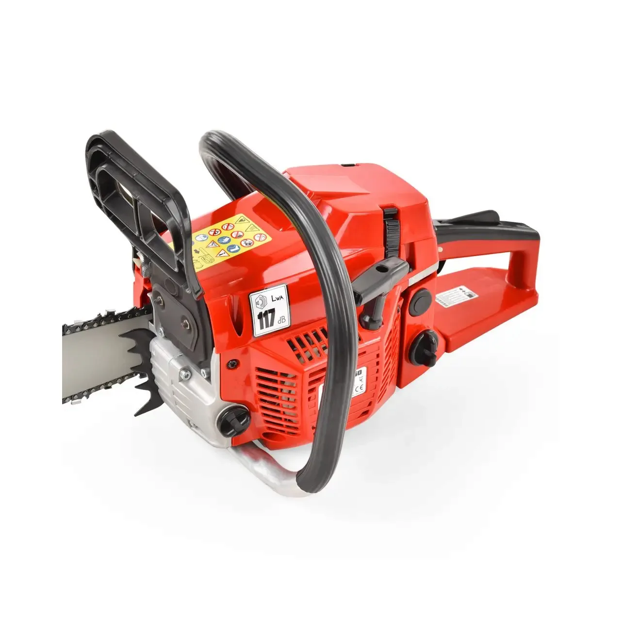 Drujba pe benzina HECHT 50, motor 2 timpi, putere 2.9 CP, capacitate cilindrica 50 CC, lungime lama 40 cm 4