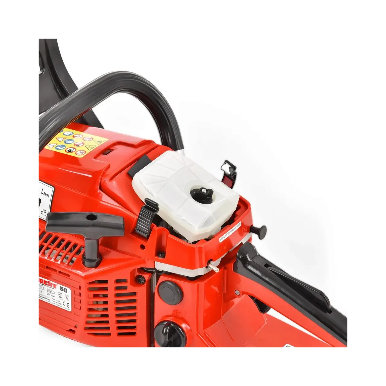 Drujba pe benzina HECHT 50, motor 2 timpi, putere 2.9 CP, capacitate cilindrica 50 CC, lungime lama 40 cm 6