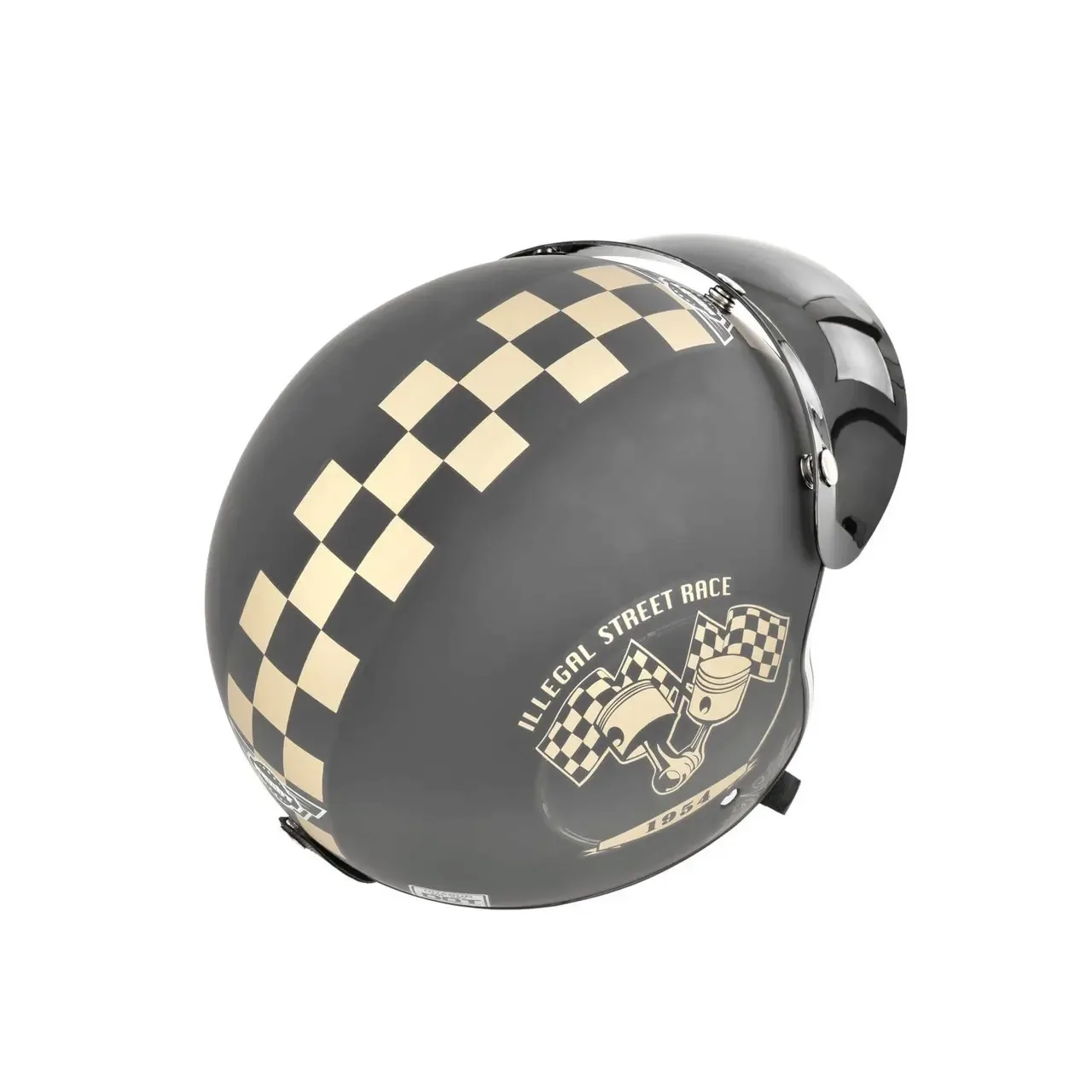 Casca moto scuter HECHT 51588 XS, material ABS, marime XS, 53-54 cm, captuseala detasabila/lavabila 2