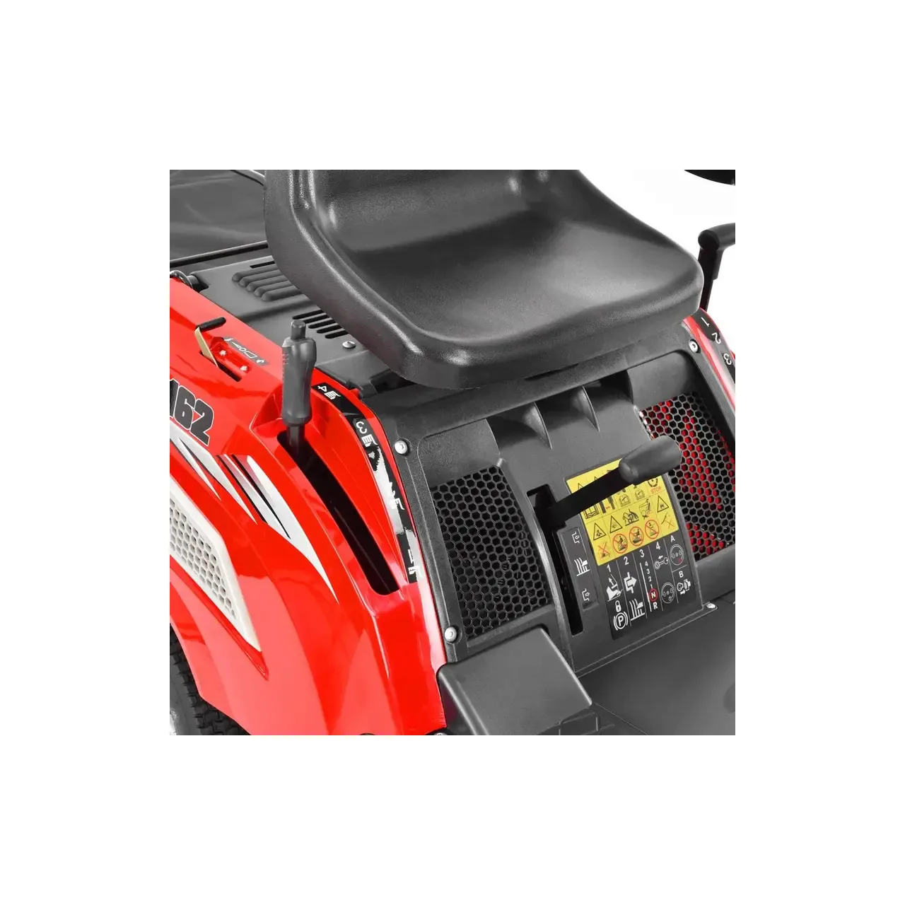 Tractor pentru gazon HECHT 5162, motor pe benzina, putere 6.5 CP, latime de lucru 61 cm, capacitatea cilindrica 196 CC, sac colectare 150 litri 5