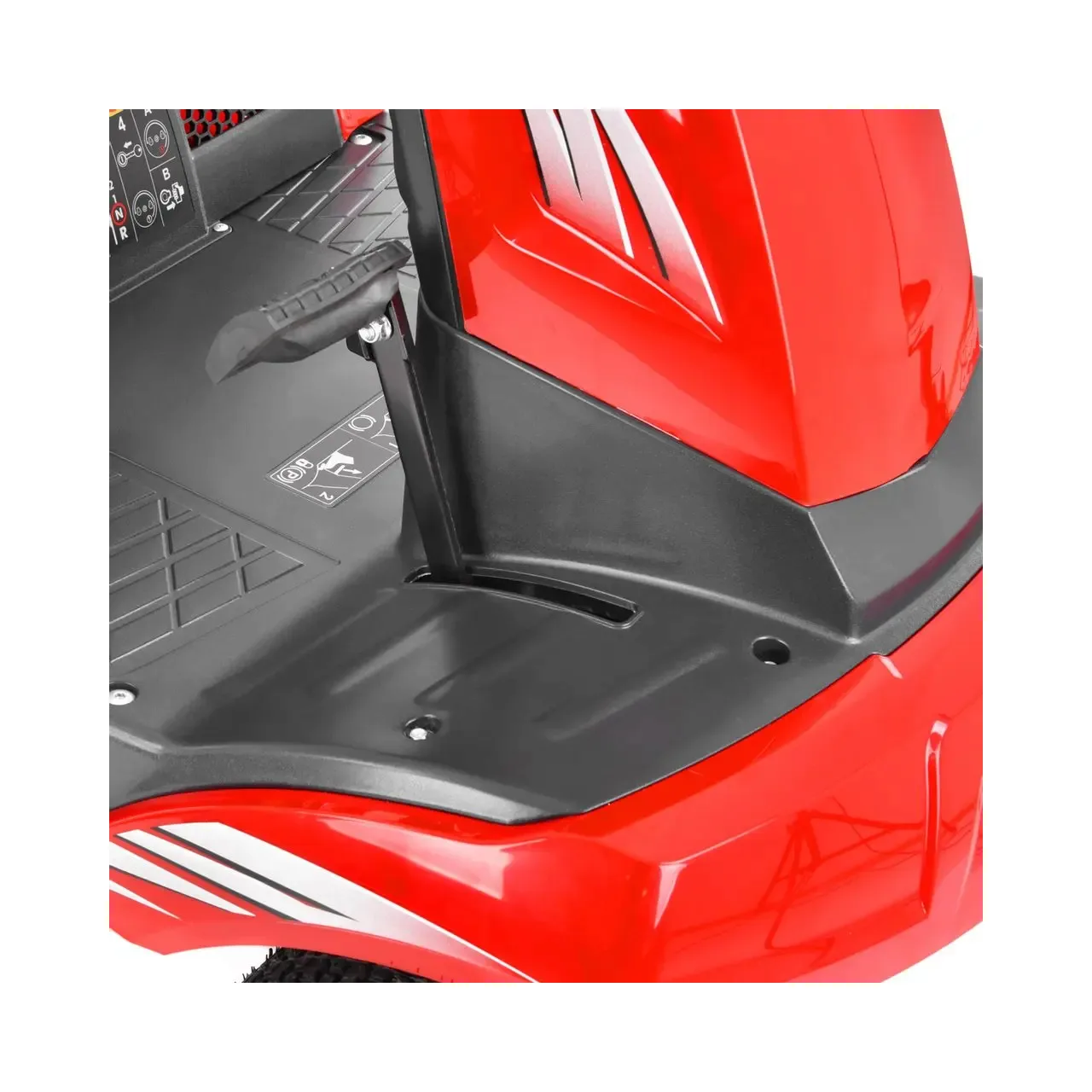 Tractor pentru gazon HECHT 5162, motor pe benzina, putere 6.5 CP, latime de lucru 61 cm, capacitatea cilindrica 196 CC, sac colectare 150 litri 6