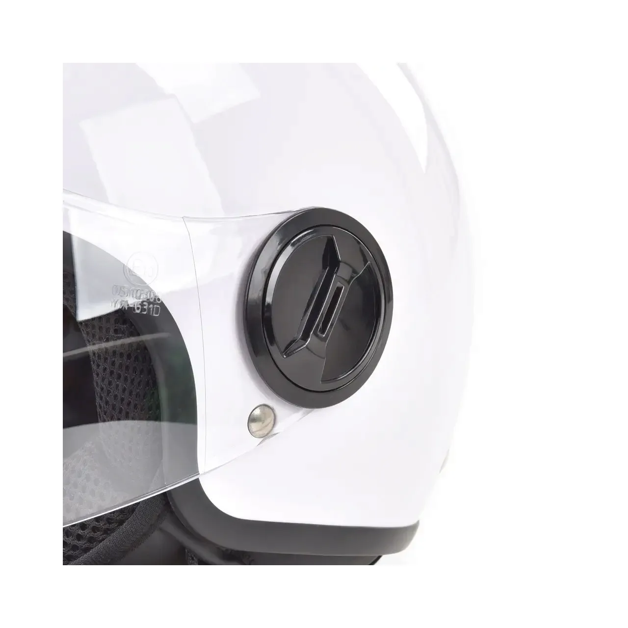 Casca pentru scuter HECHT 51631XL, din ABS, captusala detasabila si lavabila, marimea XL, circumferinta capului 59 cm 3
