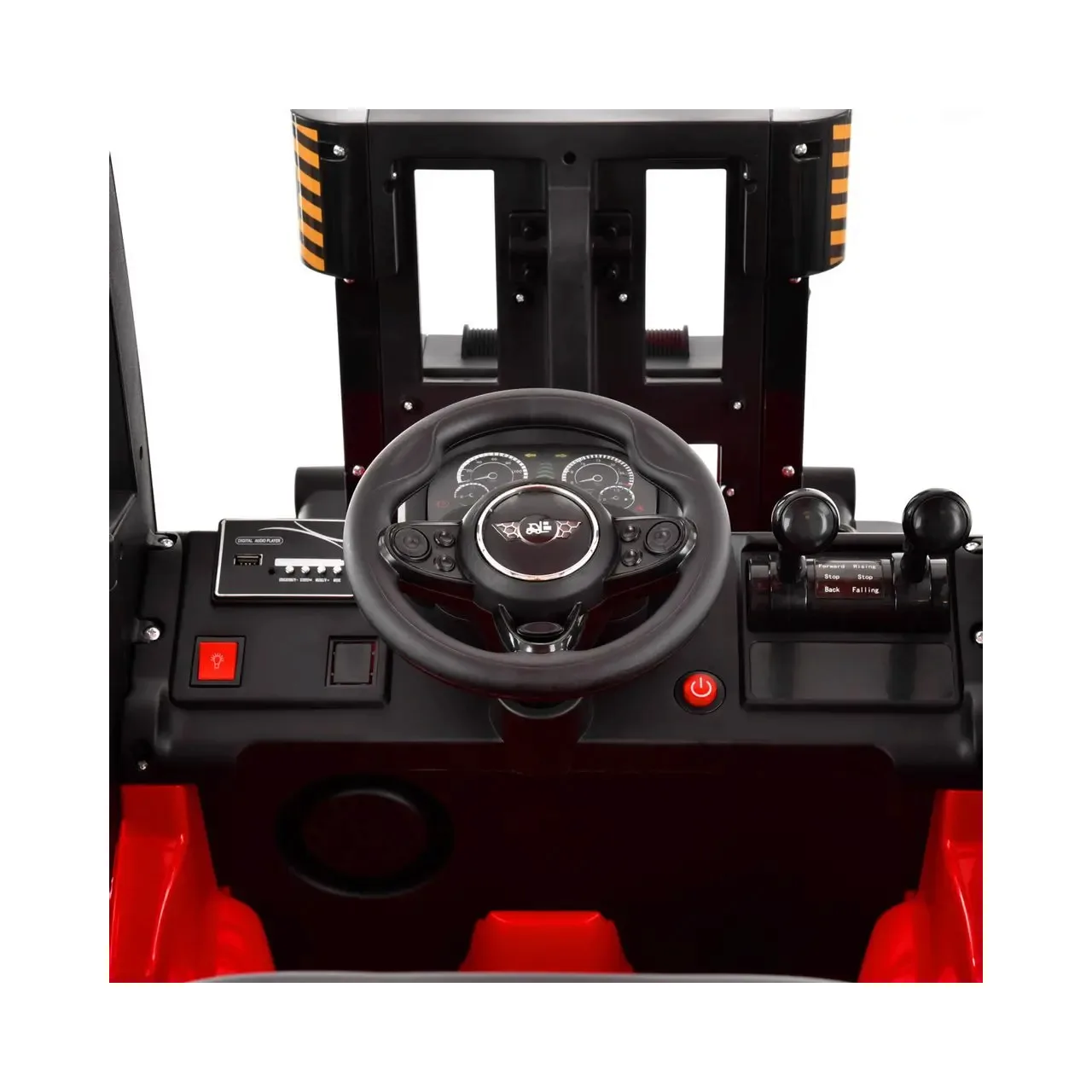 Stivuitor cu acumulator pentru copii - HECHT 52108 RED 2