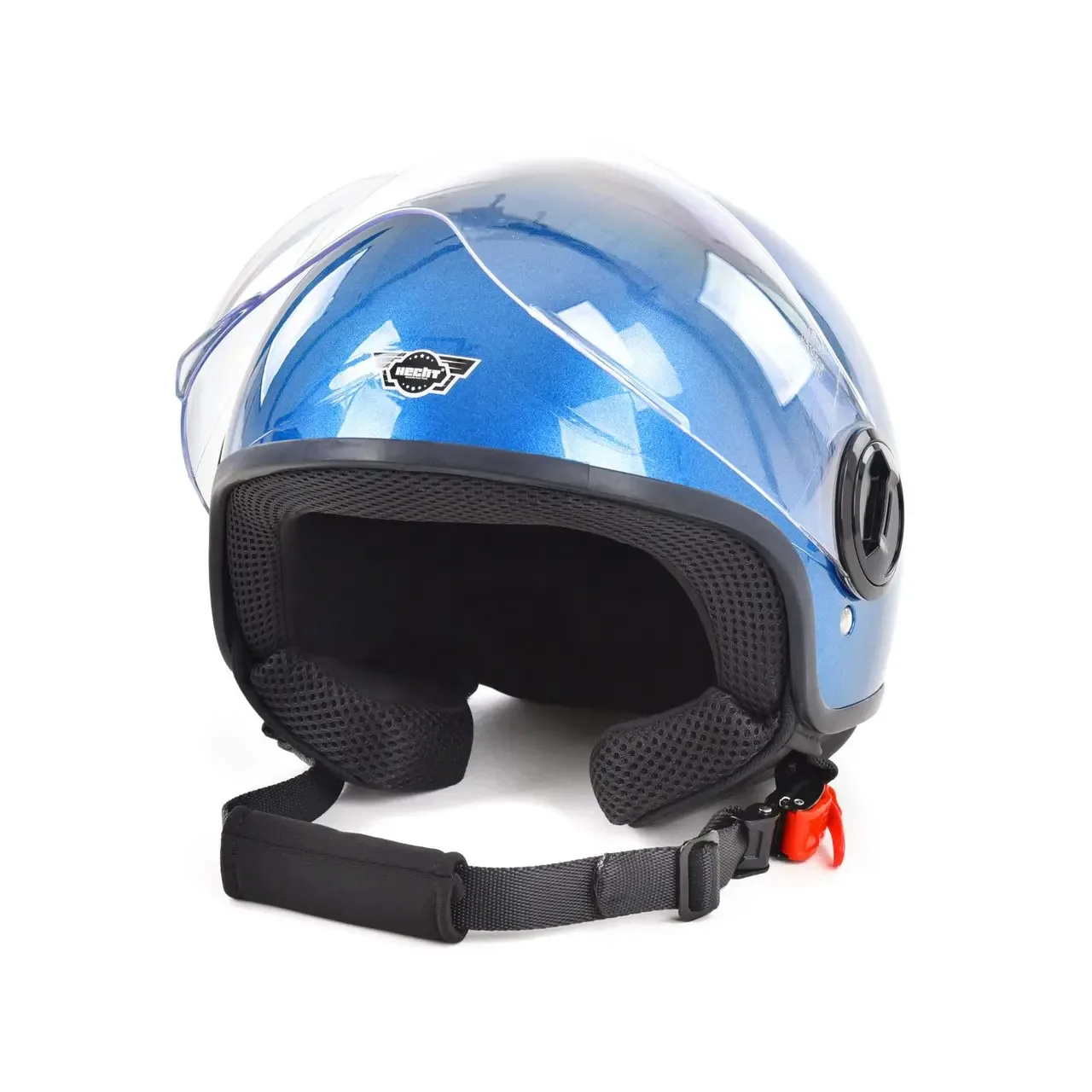 Casca pentru scuter HECHT 52631M, din ABS, captusala detasabila si lavabila, marimea M, circumferinta capului 57 cm 1