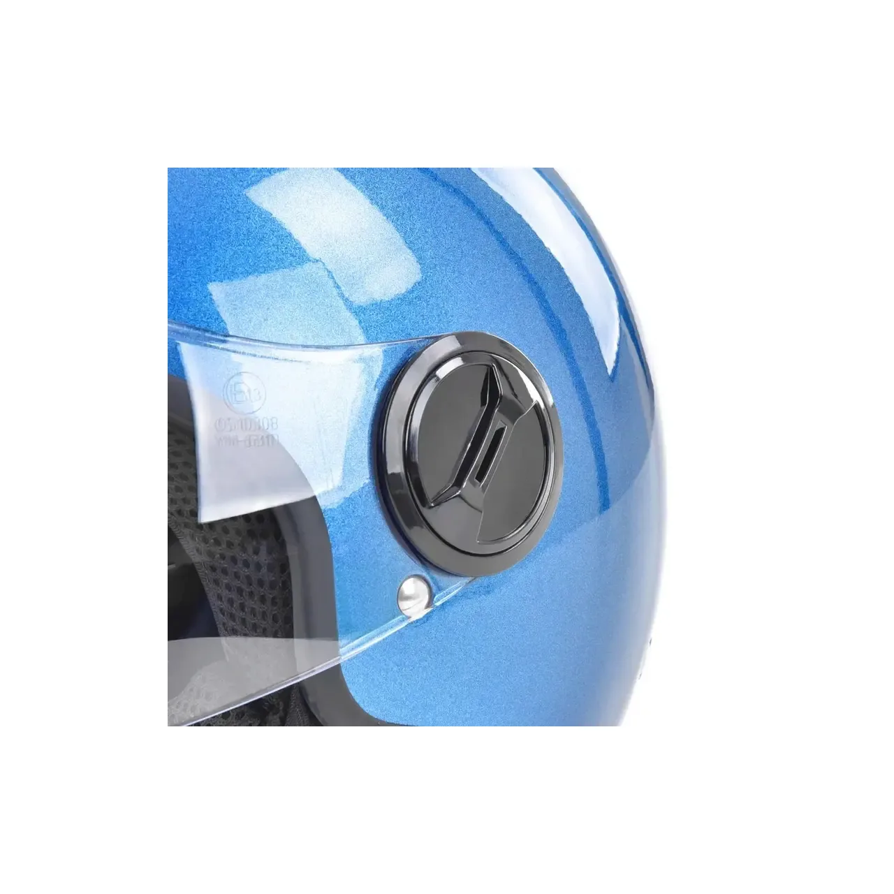 Casca pentru scuter HECHT 52631XL, din ABS, captusala detasabila si lavabila, marimea XL, circumferinta capului 59 cm 3