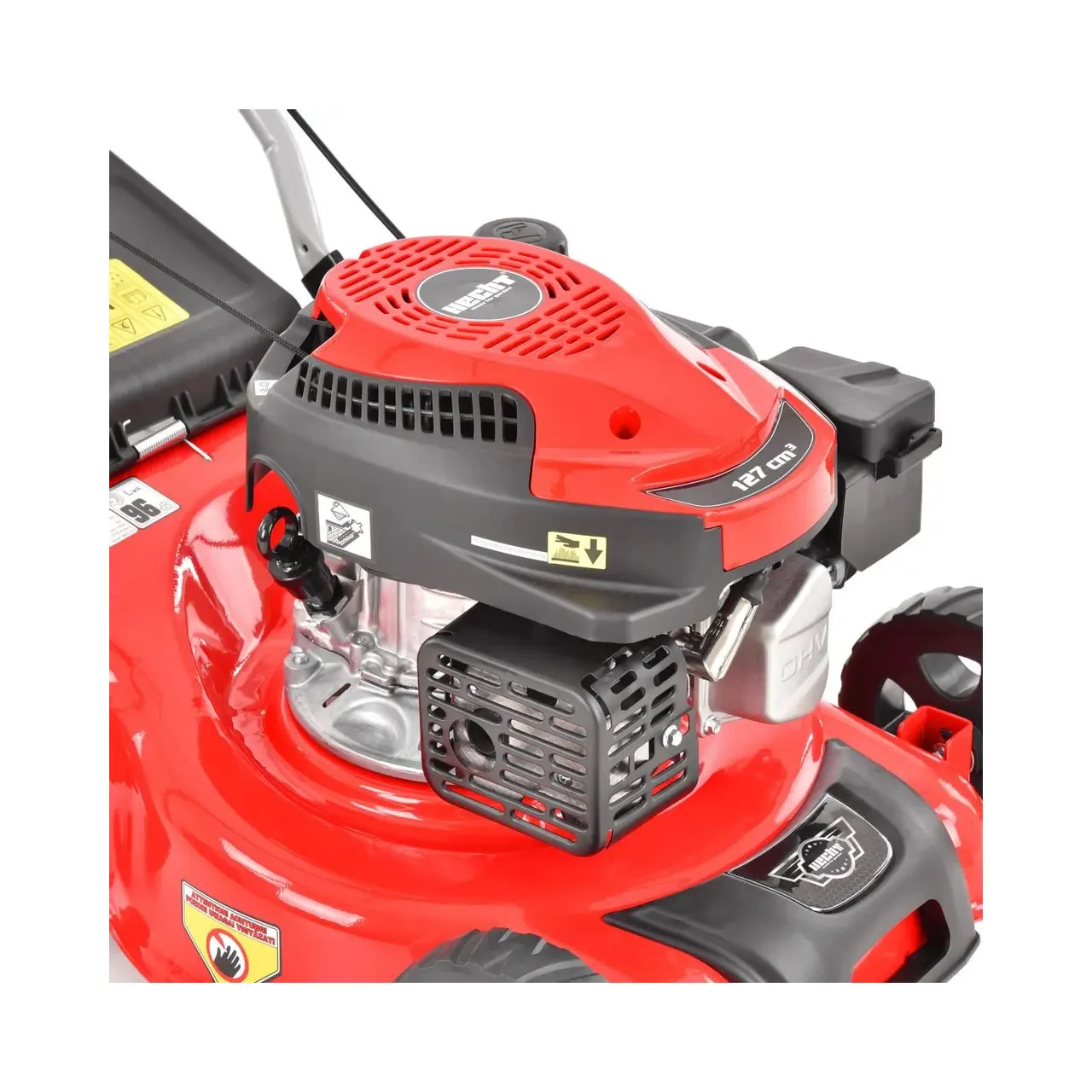 Masina de tuns iarba HECHT 540 HECHT540, motor benzina 3 CP, capacitate cilindrica 123 cmc, latime de lucru 40 cm, carcasa metalica 1