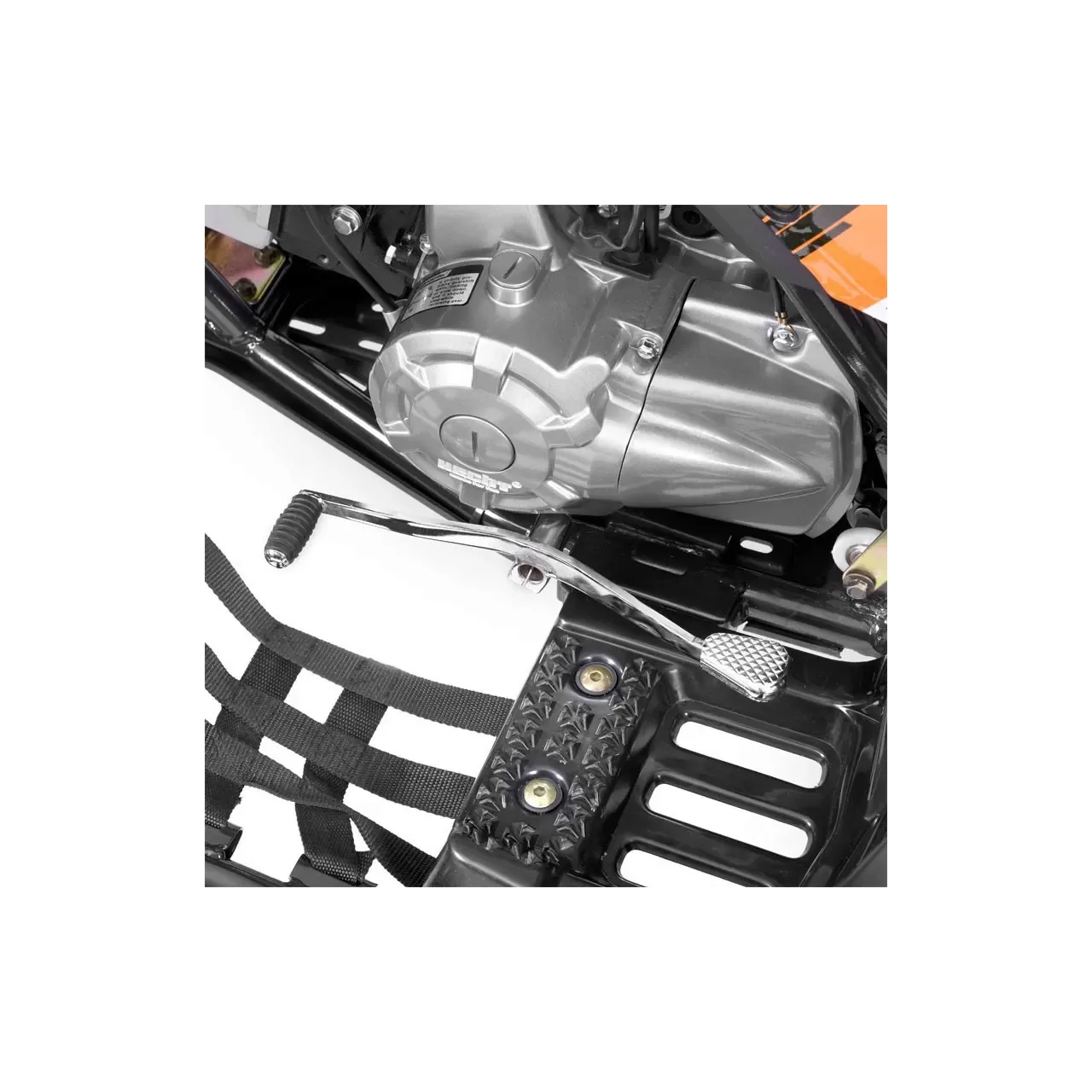 ATV Hecht 54125 Black, capacitate motor 7.6 cp, prevazut cu ambreiaj automat si pornire electrica 6