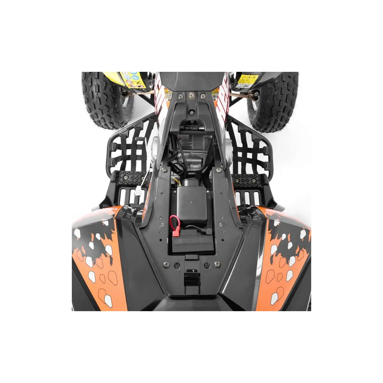 ATV Hecht 54125 Black, capacitate motor 7.6 cp, prevazut cu ambreiaj automat si pornire electrica 8