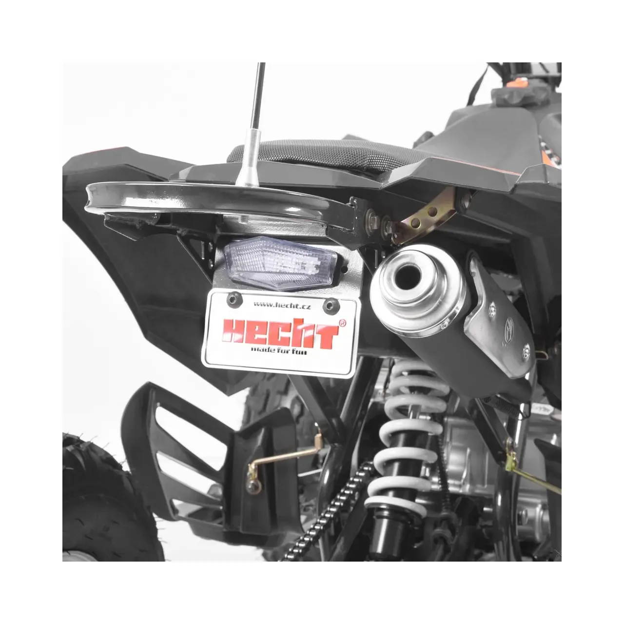 ATV Hecht 54125 Black, capacitate motor 7.6 cp, prevazut cu ambreiaj automat si pornire electrica 13