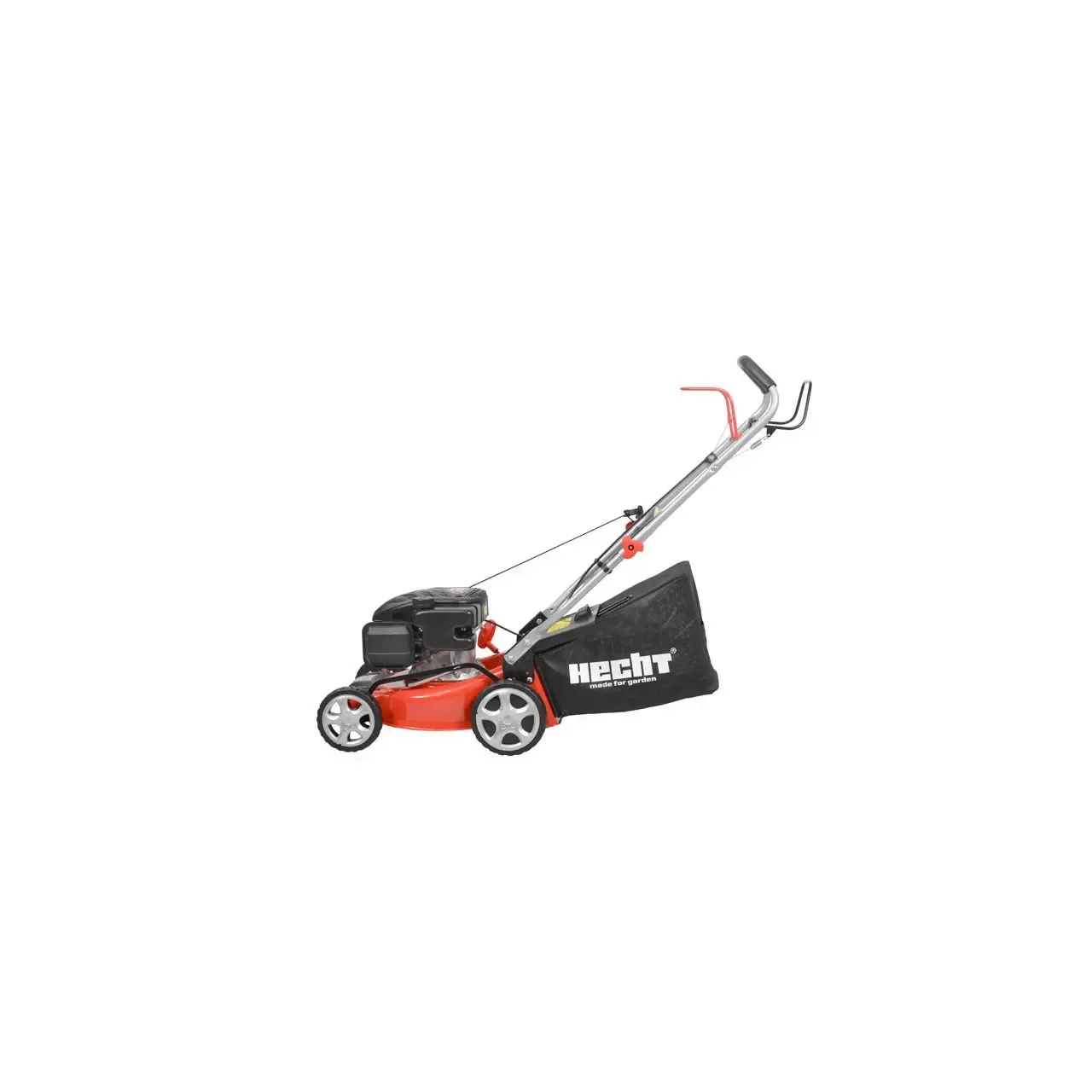 Masina de tuns iarba HECHT 541 SW HECHT541SW, motor benzina, capacitate cilindrica 99 cmc, putere 3.5 CP, latime de lucru 41 cm, sistem autopropulsie 5