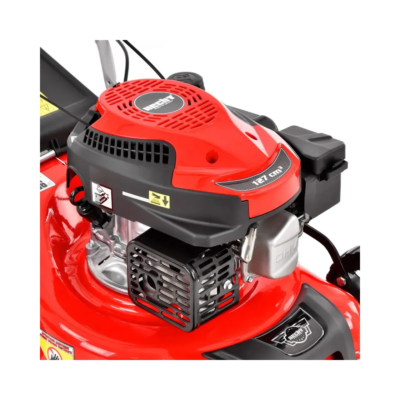 Masina de tuns iarba HECHT 541 SW HECHT541SW, motor benzina, capacitate cilindrica 99 cmc, putere 3.5 CP, latime de lucru 41 cm, sistem autopropulsie 7