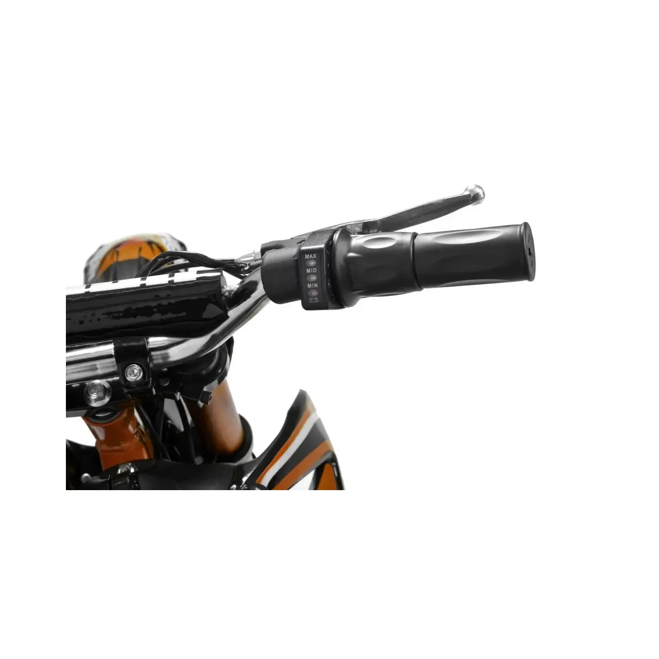 Motocicleta electrica pentru copii HECHT 54500, acumulator 36 V, 8 Ah, motor 500 W, greutate suportata 75 kg, viteza 25 km/h, orange, varsta 7+ ani 10