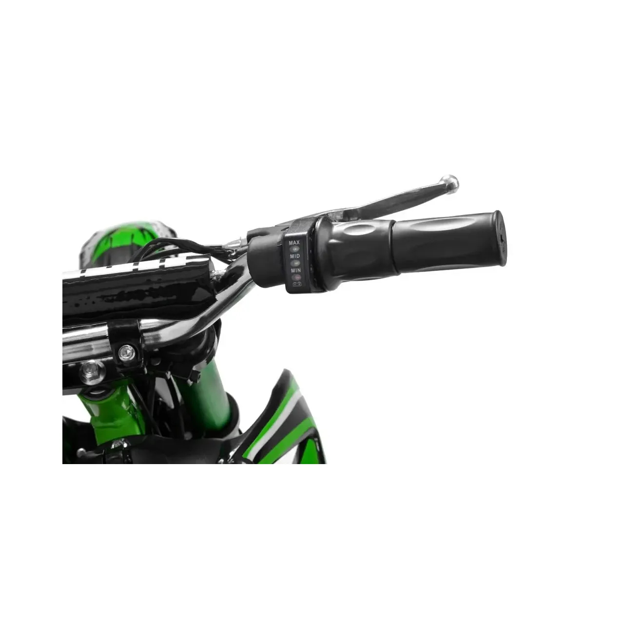 Minicross cu acumulator Hecht 54501 36 v 8 ah capacitate maxima 75 kg autonomie 20 km verde 1
