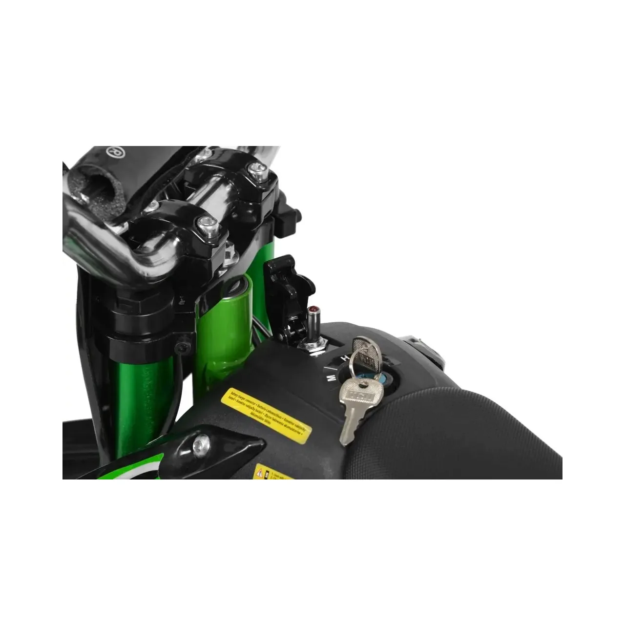 Minicross cu acumulator Hecht 54501 36 v 8 ah capacitate maxima 75 kg autonomie 20 km verde 7