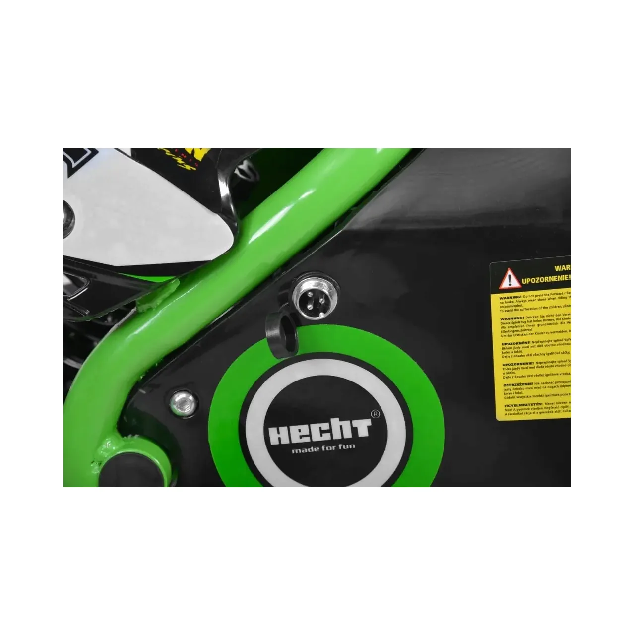 Minicross cu acumulator Hecht 54501 36 v 8 ah capacitate maxima 75 kg autonomie 20 km verde 11