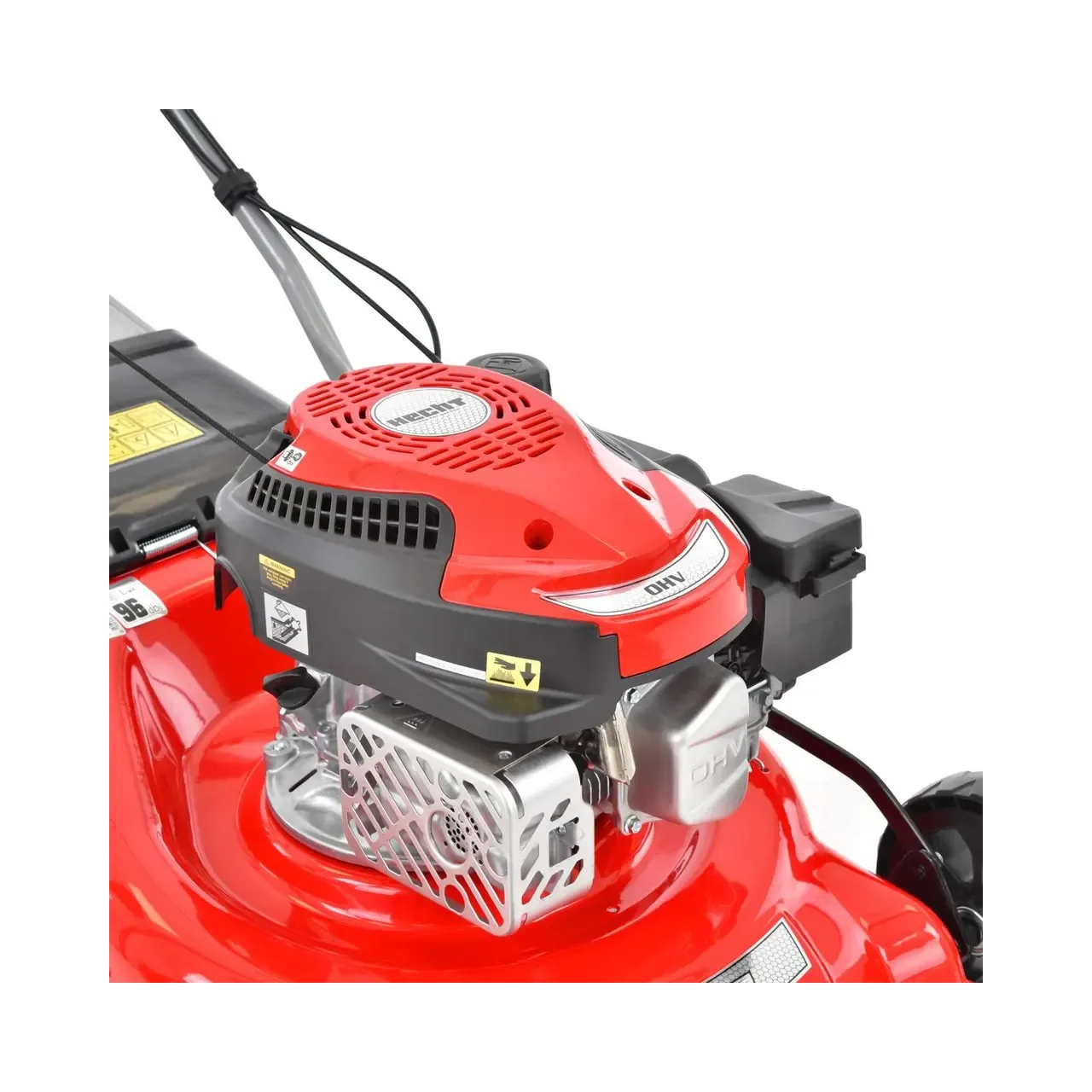 Masina de tuns iarba cu motor pe benzina, autopropulsata, HECHT 546 SC, 2.5 kW, 144 CC, latime de lucru 46 cm, cos colector 60 l 1