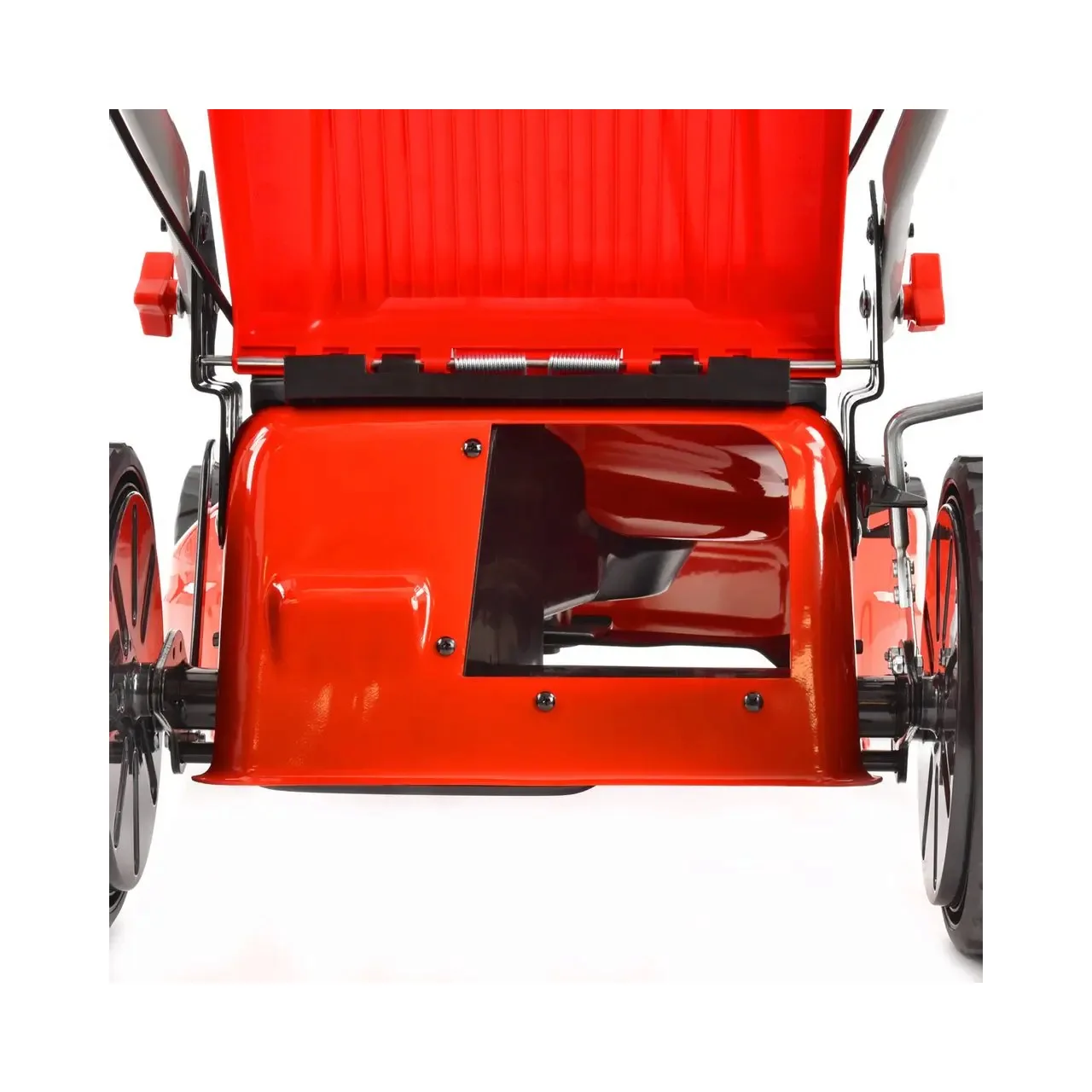 Masina de tuns iarba HECHT 546 SX HECHT546SX, motor benzina, capacitate cilindrica 139 cmc, putere 4.5 CP, latime lucru 46 cm, sistem autopropulsie 9