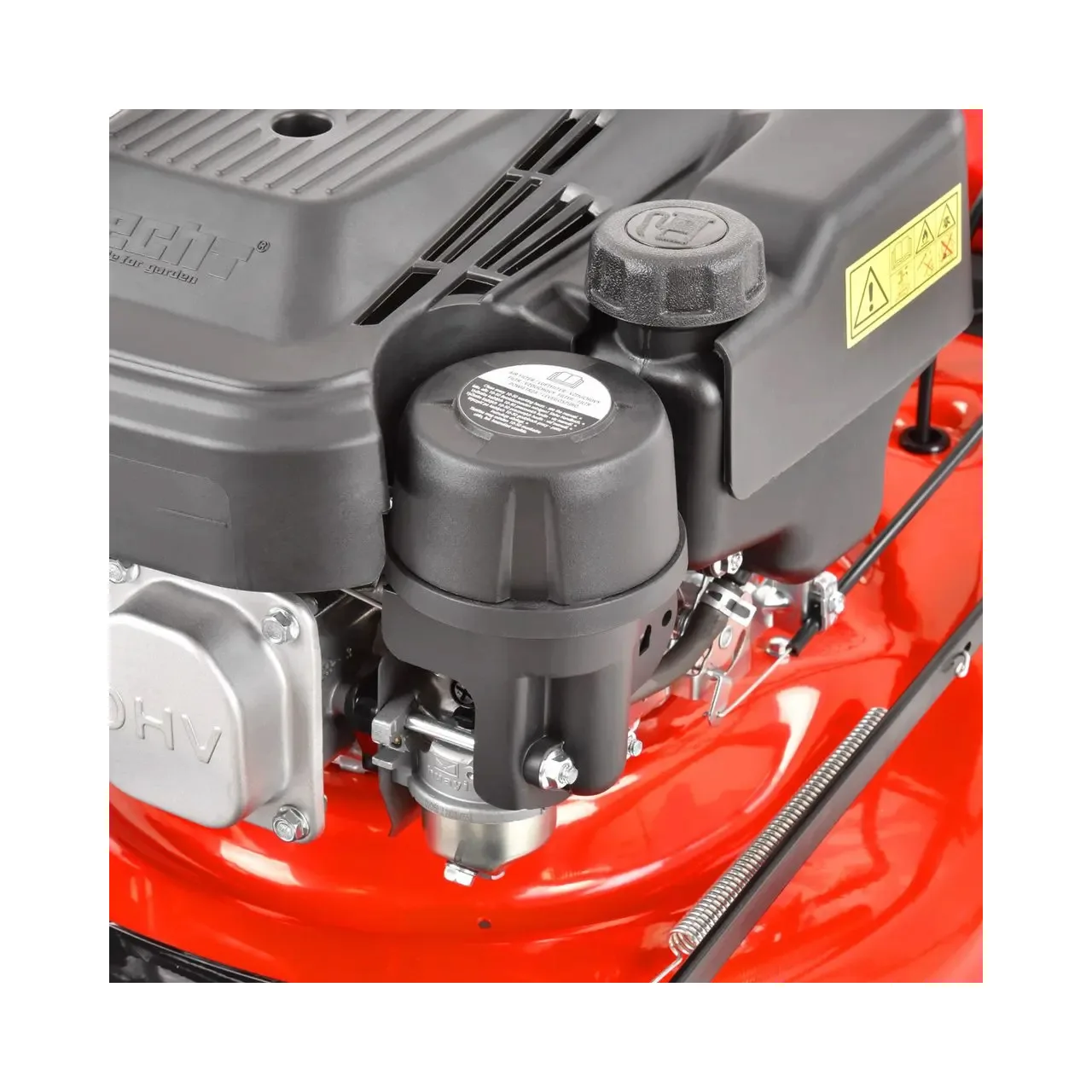 Masina de tuns iarba cu motor pe benzina, autopropulsata, HECHT 547 SWE, 3.7 CP, 2.7 kW, 150 CC, latime de lucru 46 cm, cos colector 55 l 9
