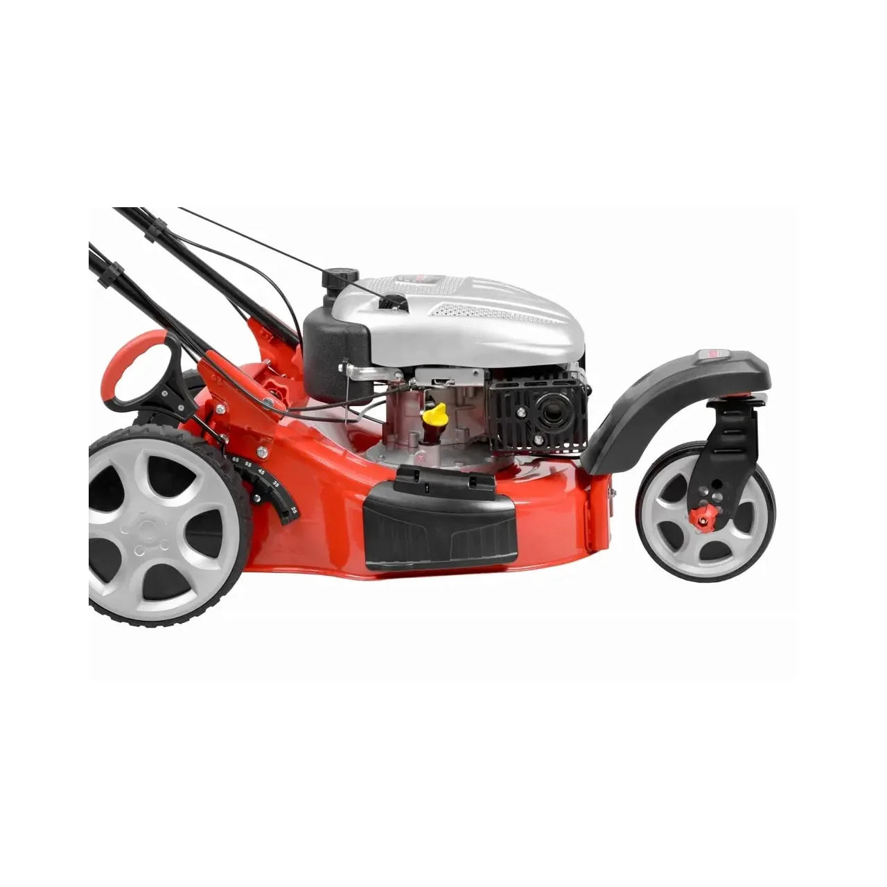 Mașină de tuns iarba pe benzină cu sistem autopropulsat - HECHT 5483 SWE 5 în 1 17