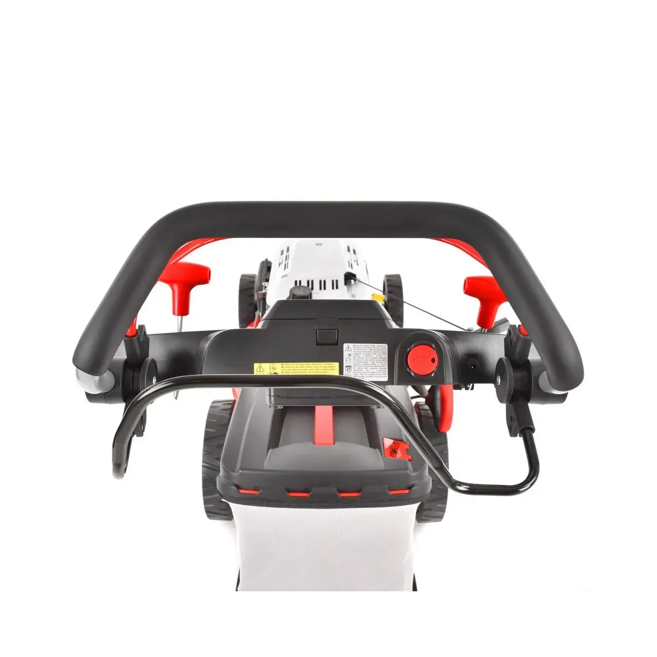 Masina de tuns iarba HECHT 5484 SXE 5in1, motor termic, capacitate cilindrica 135 CC, putere 5 CP, latime de lucru 46 cm, cu autopropulsie 1