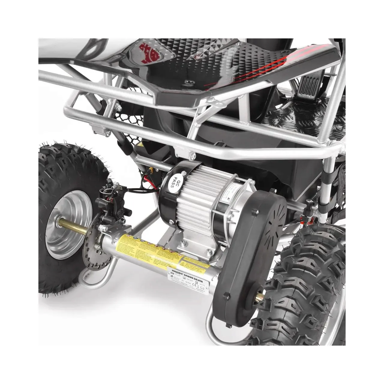 Masinuta pentru copii Buggy HECHT 54899 Silver, acumulator 36 V, 12 Ah, viteza maxima 30 km/h, greutate maxima 54 kg, argintiu 1