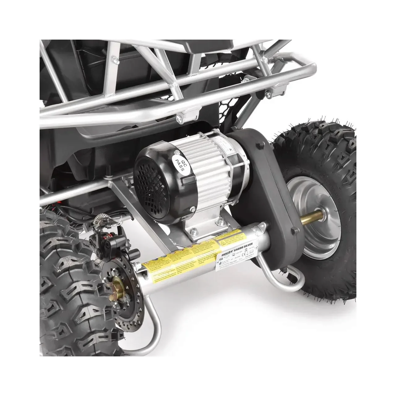 Masinuta pentru copii Buggy HECHT 54899 Silver, acumulator 36 V, 12 Ah, viteza maxima 30 km/h, greutate maxima 54 kg, argintiu 2